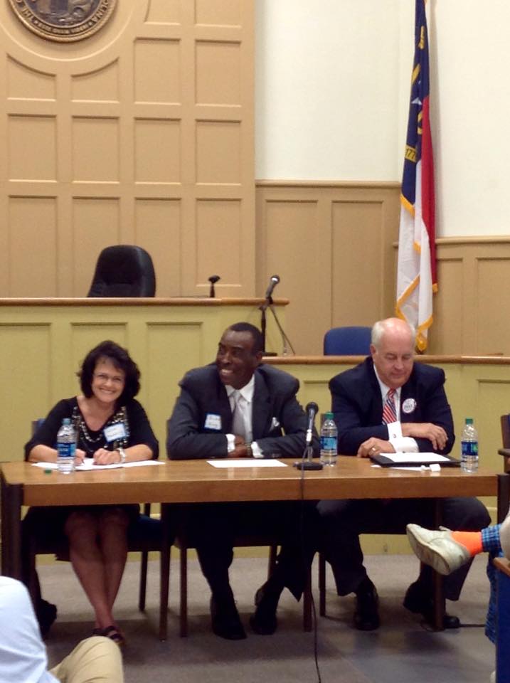 Rickey King, a candidate for City Council of Elizabeth City
