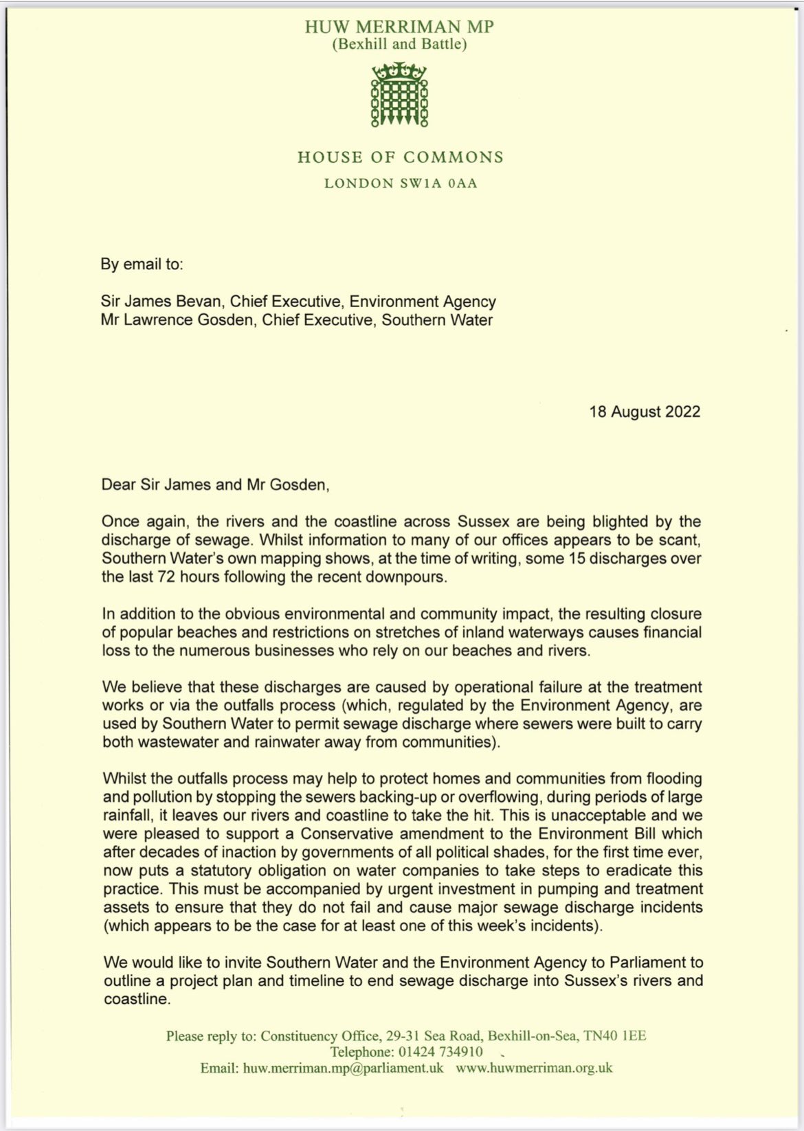 MP's from across Sussex... - Sussex Coast Incident News Page | Facebook