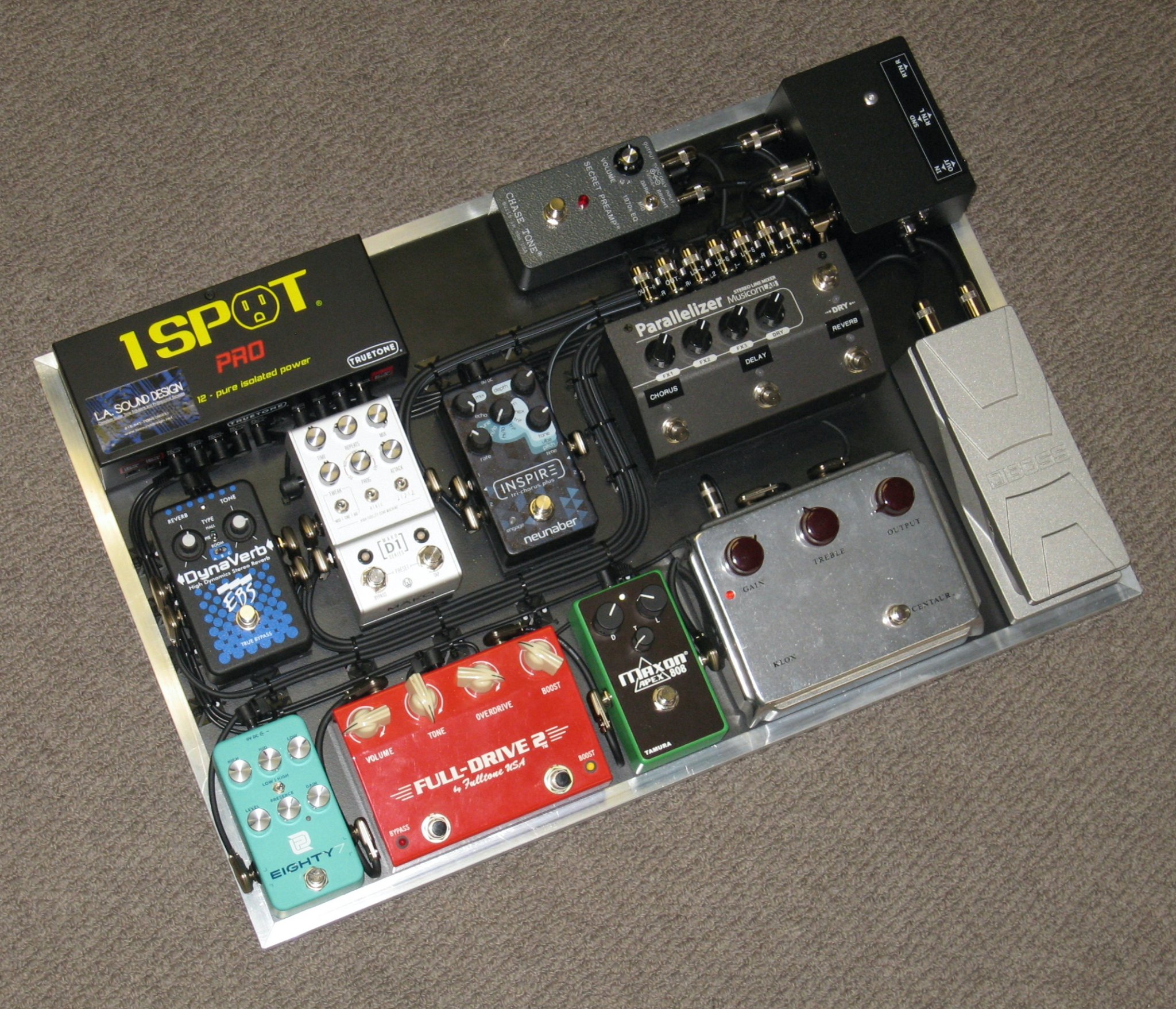 Here is a Steve Lukather inspired board finished this week for a