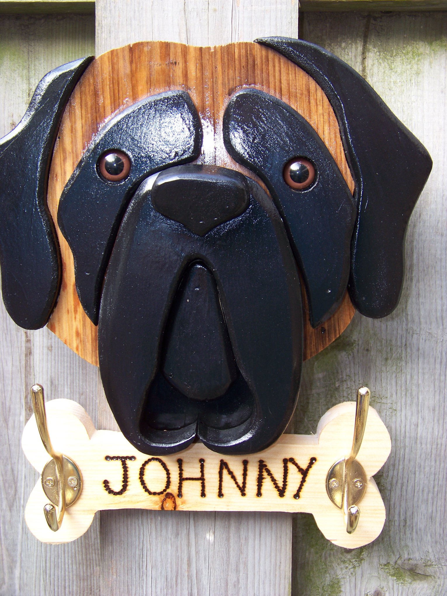 Dogpatch Dog Head Plaques