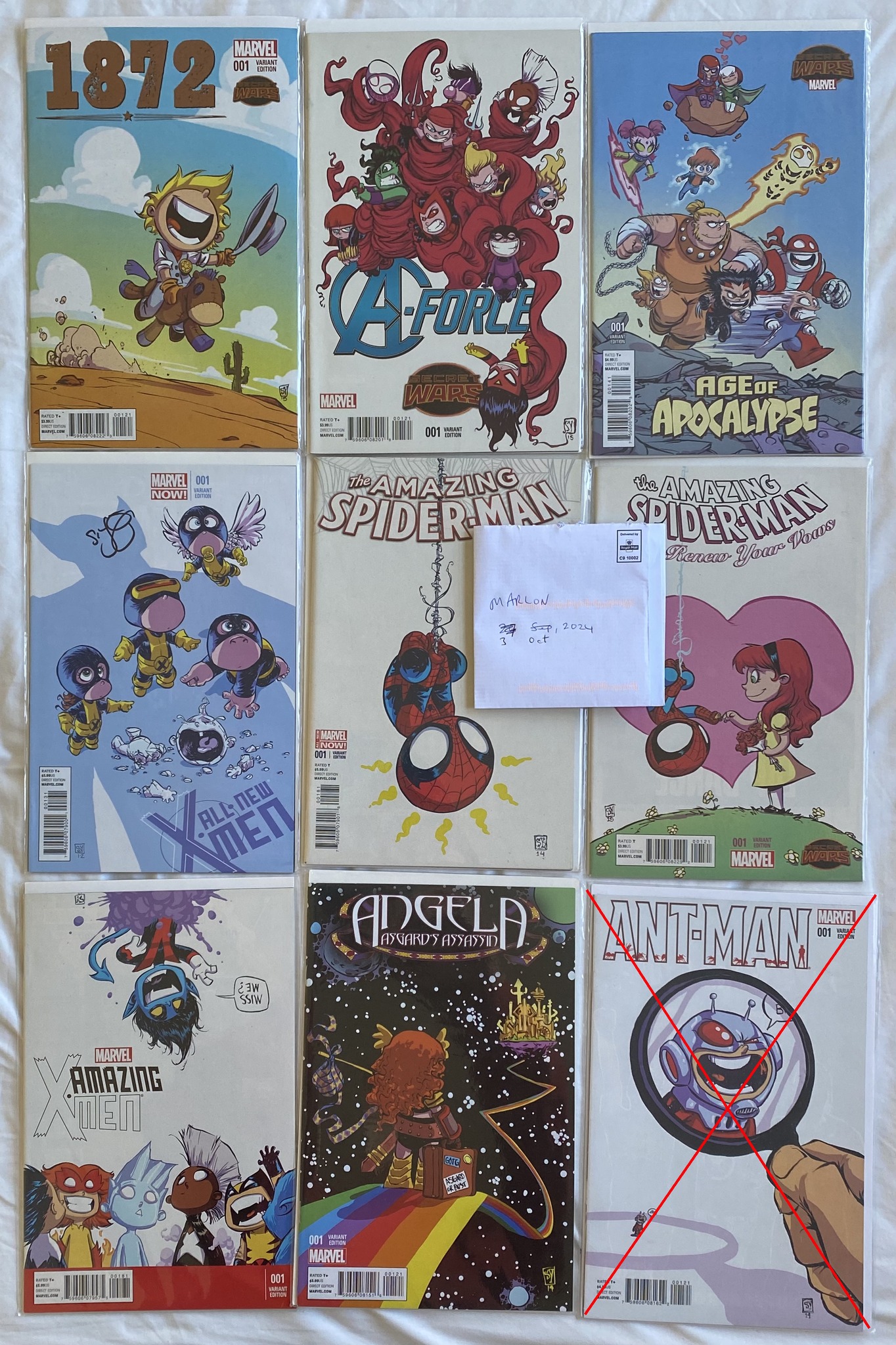 Uncanny Avengers Vol.3 Lot #1-15,17-23,25,27 (2015) NM Cond*#1 is