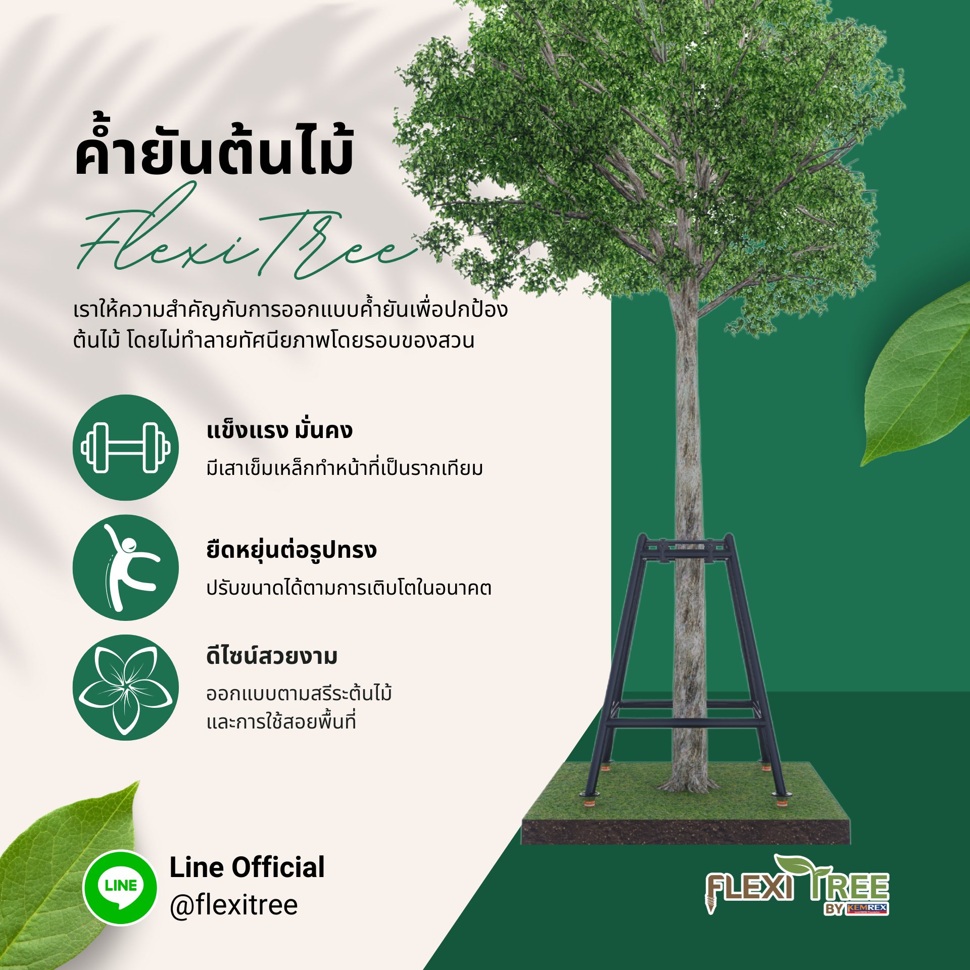🌳 FlexiTree... - FlexiTree ค้ำยันต้นไม้ | Facebook