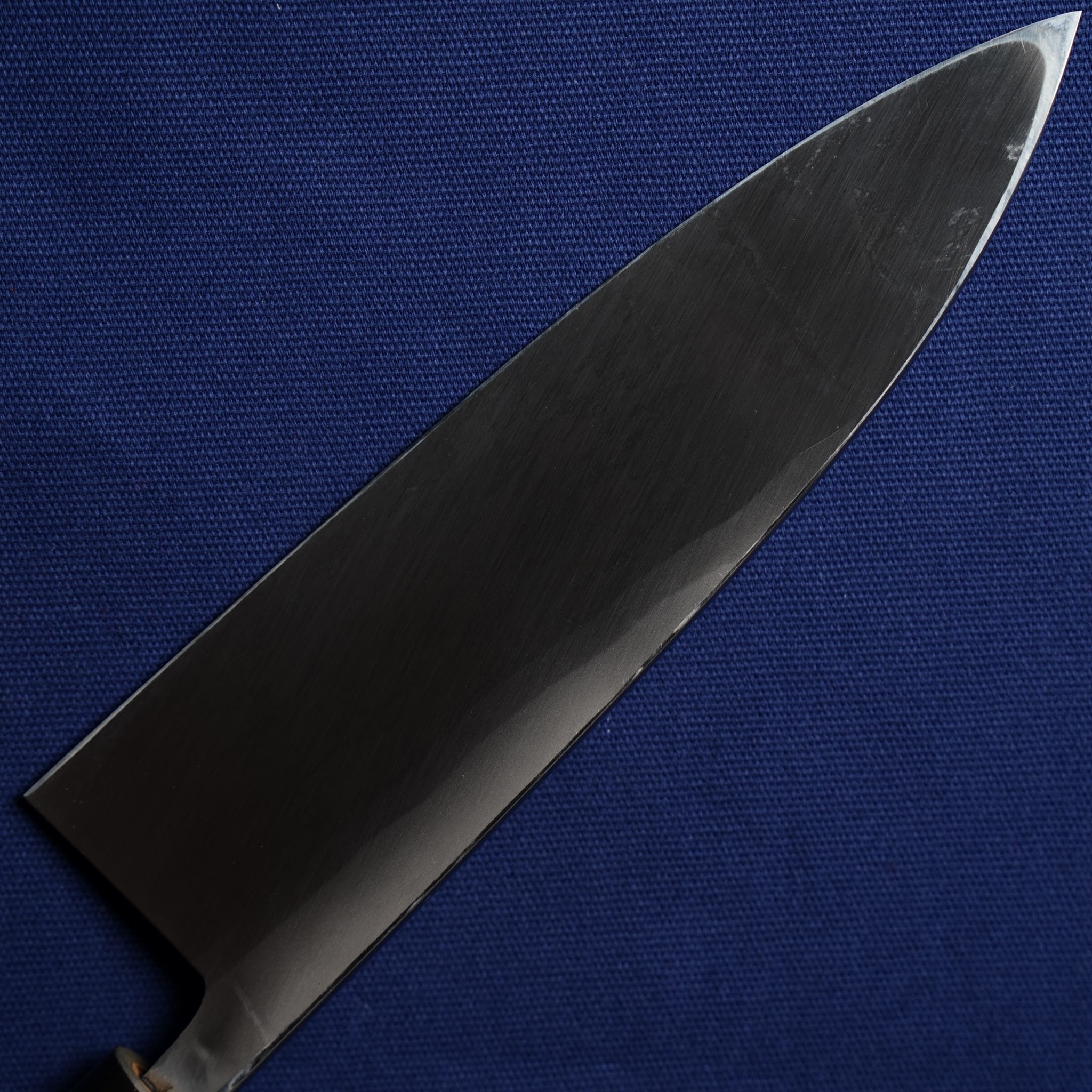株式会社 - 守次作 出刃 霞仕上 七寸五分（225mm） 水牛柄 青紙 現行品