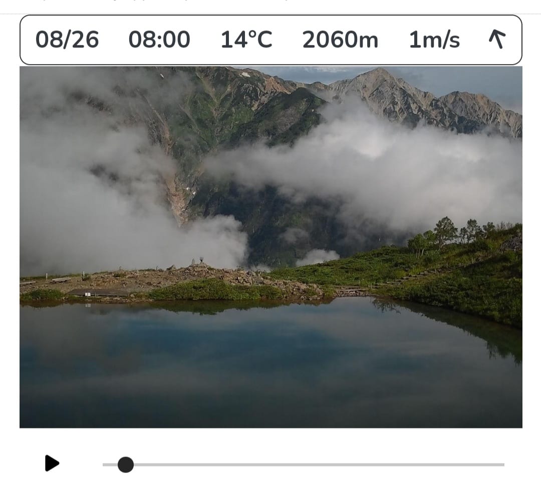 八方池ライブカメラ現在の様子と天気｜白馬三山逆さ白馬と登山の完全ガイド
