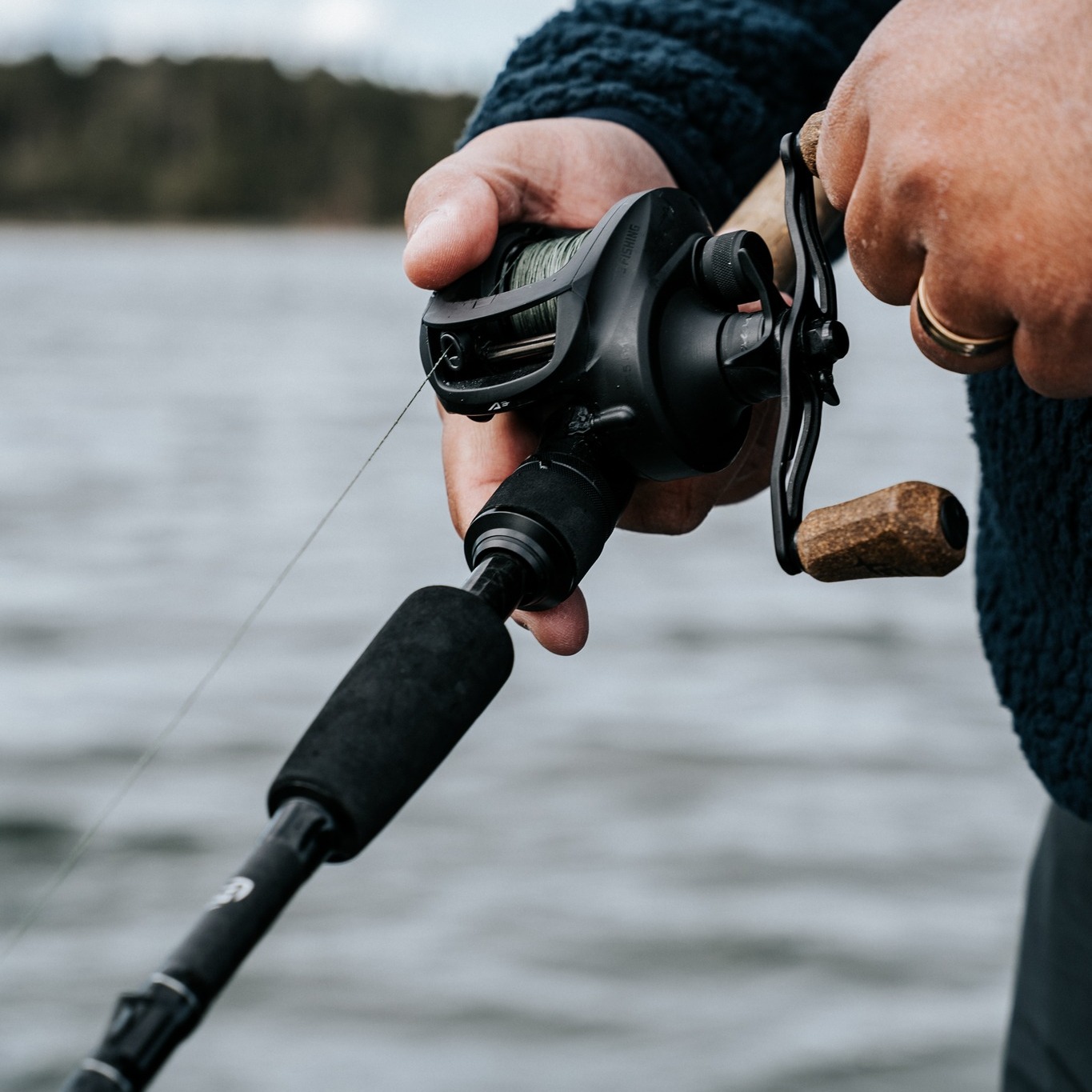 shimano curado 1 Reel BFS XG Style:6.2:1 thin MGL Spool III kayak de pêche Feradny 20 Pack Wooden
