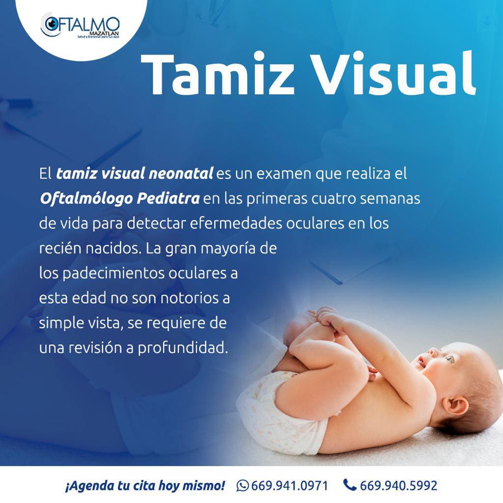 Oftalmo Mazatlán - El tamiz visual neonatal es un examen que realiza el ...
