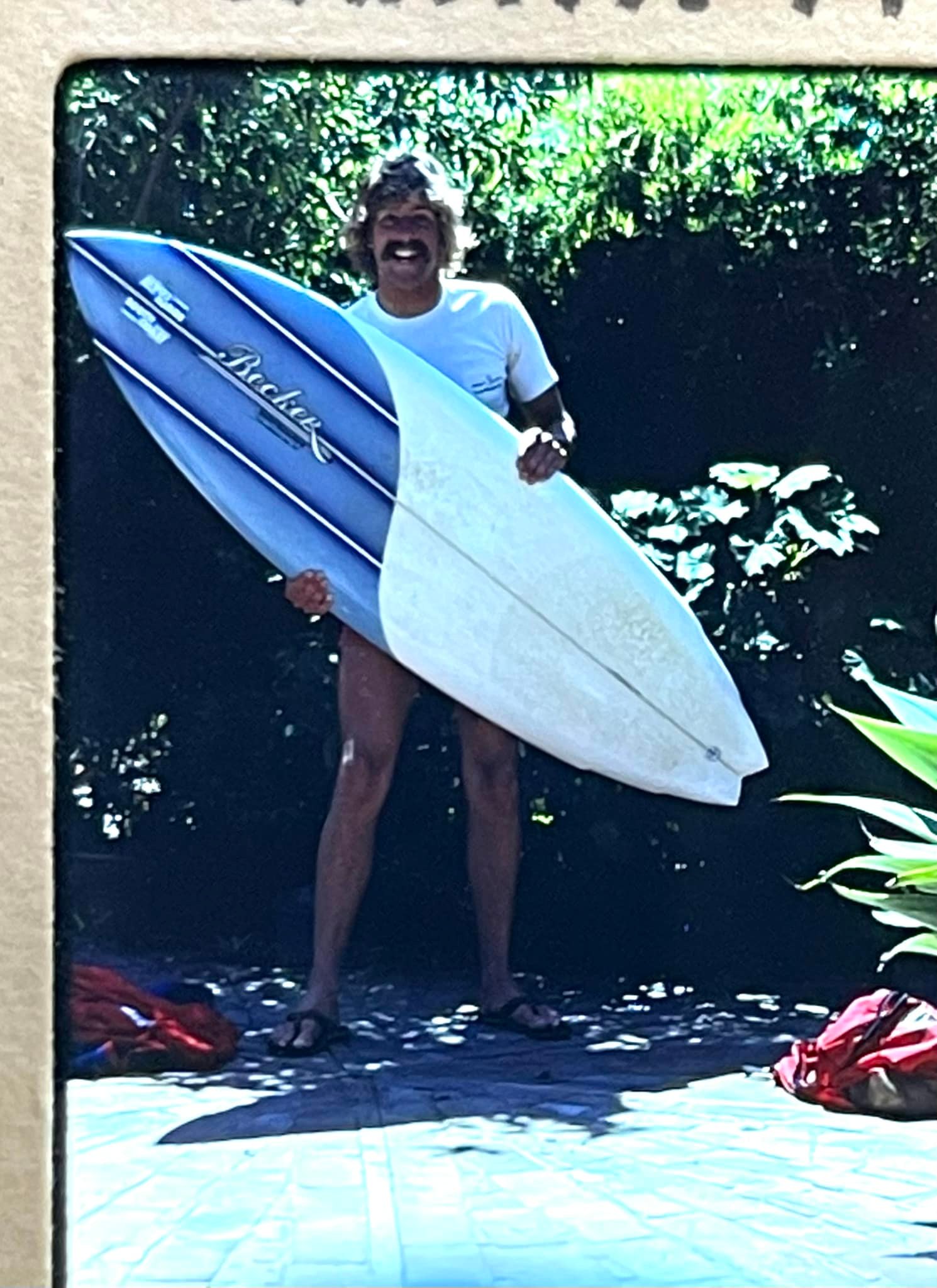 Rick surfboard shaped by Phil Becker in 1966