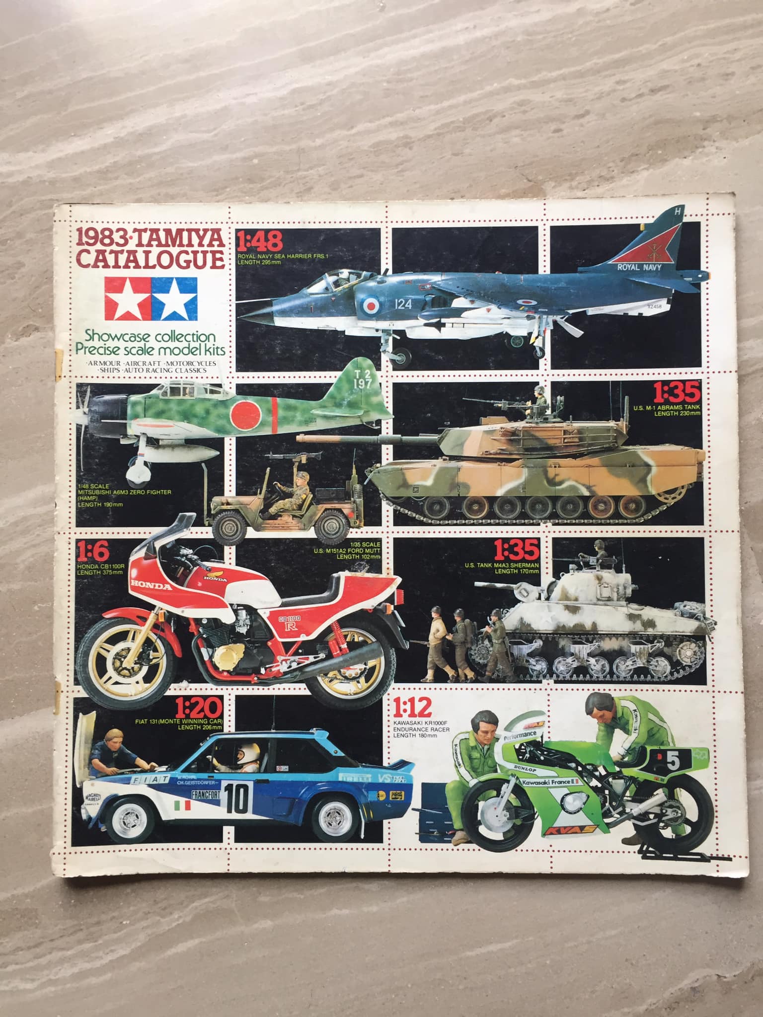 Tamiya Catalogue 1980,1982 & 1983