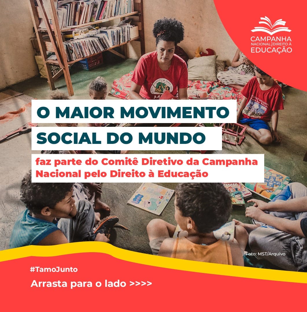 🤝 #TamoJunto |... - Campanha Nacional pelo Direito à Educação | Facebook