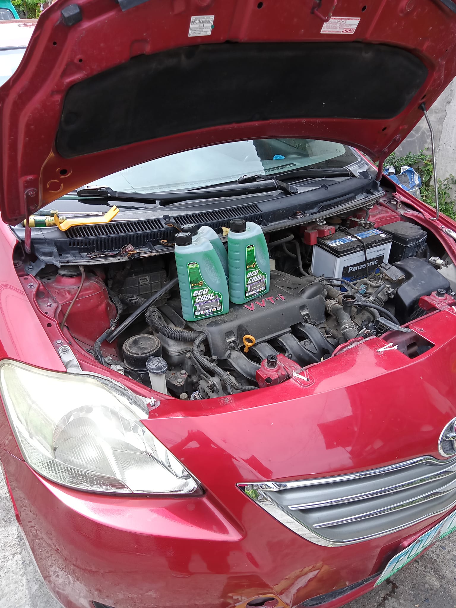 TOYOTA VIOS -ISSUE: COOLANT LEAKS 📍SOLVED LEAKS 📍NEW COOLANT 📍RADIATOR ...