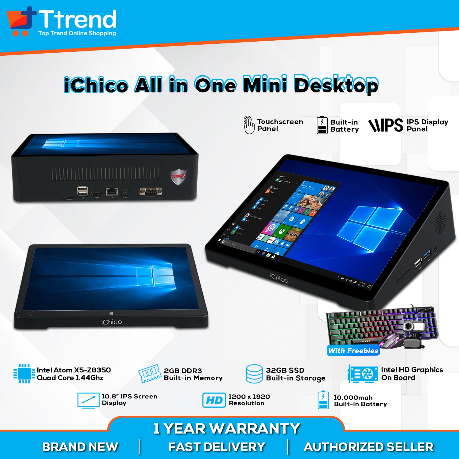 Ttrend - NEW BRAND NEW PRODUCT ALERT!‼ 𝗶𝗖𝗵𝗶𝗰𝗼 𝗔𝗹𝗹-𝗶𝗻-𝗢𝗻𝗲 𝗠𝗶𝗻𝗶 𝗗𝗲𝘀𝗸𝘁𝗼𝗽 ...