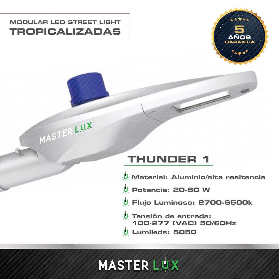 MasterLux - New Arrival “Thunder Model”, Nuevo Modelo...
