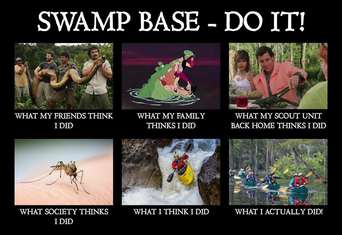 BSA Swamp Base - There are so many misconceptions about swamps. Don’t ...