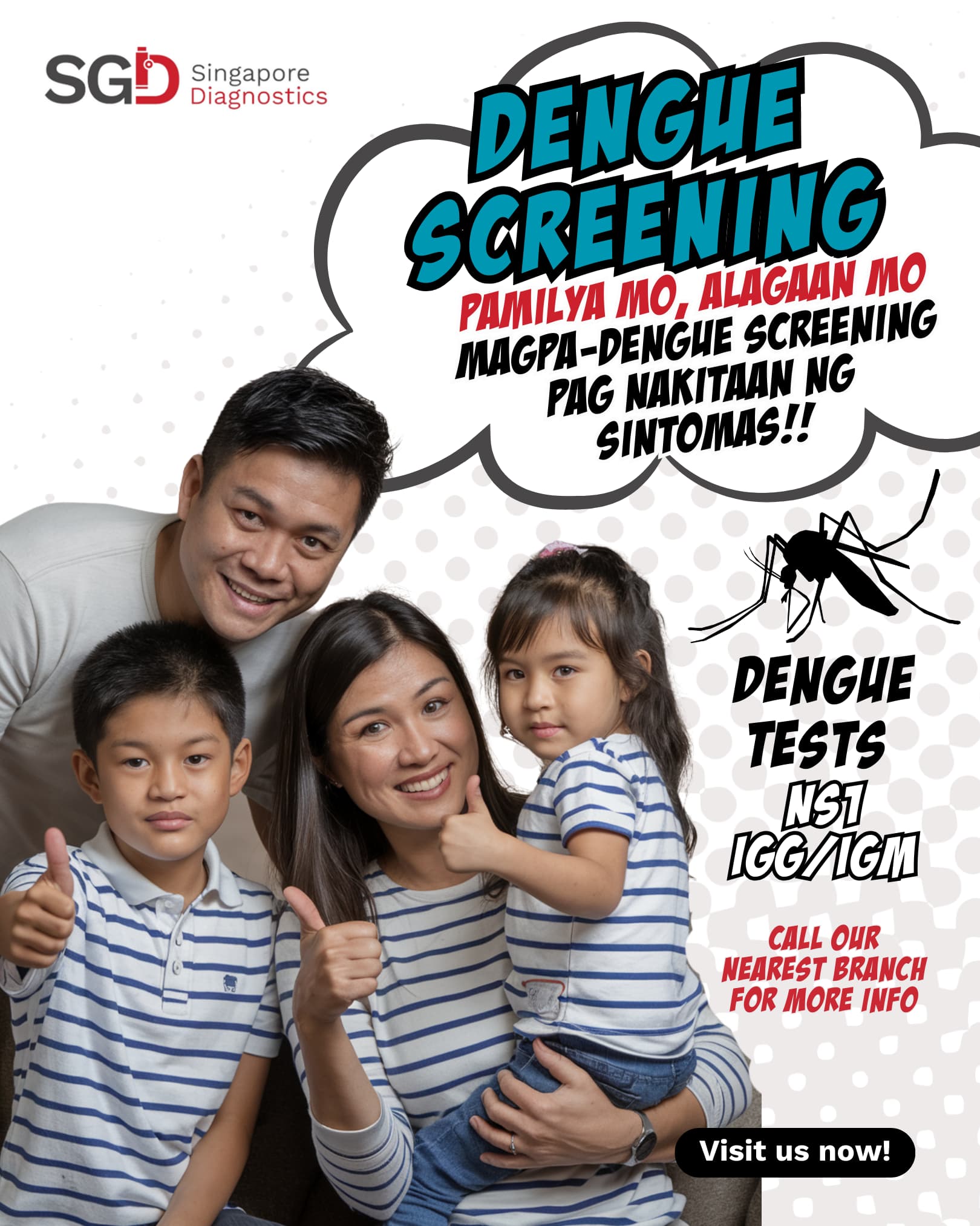 Singapore Diagnostics - Sucat - ⚠️ Dengue Alert ⚠️ Kung may lagnat ...