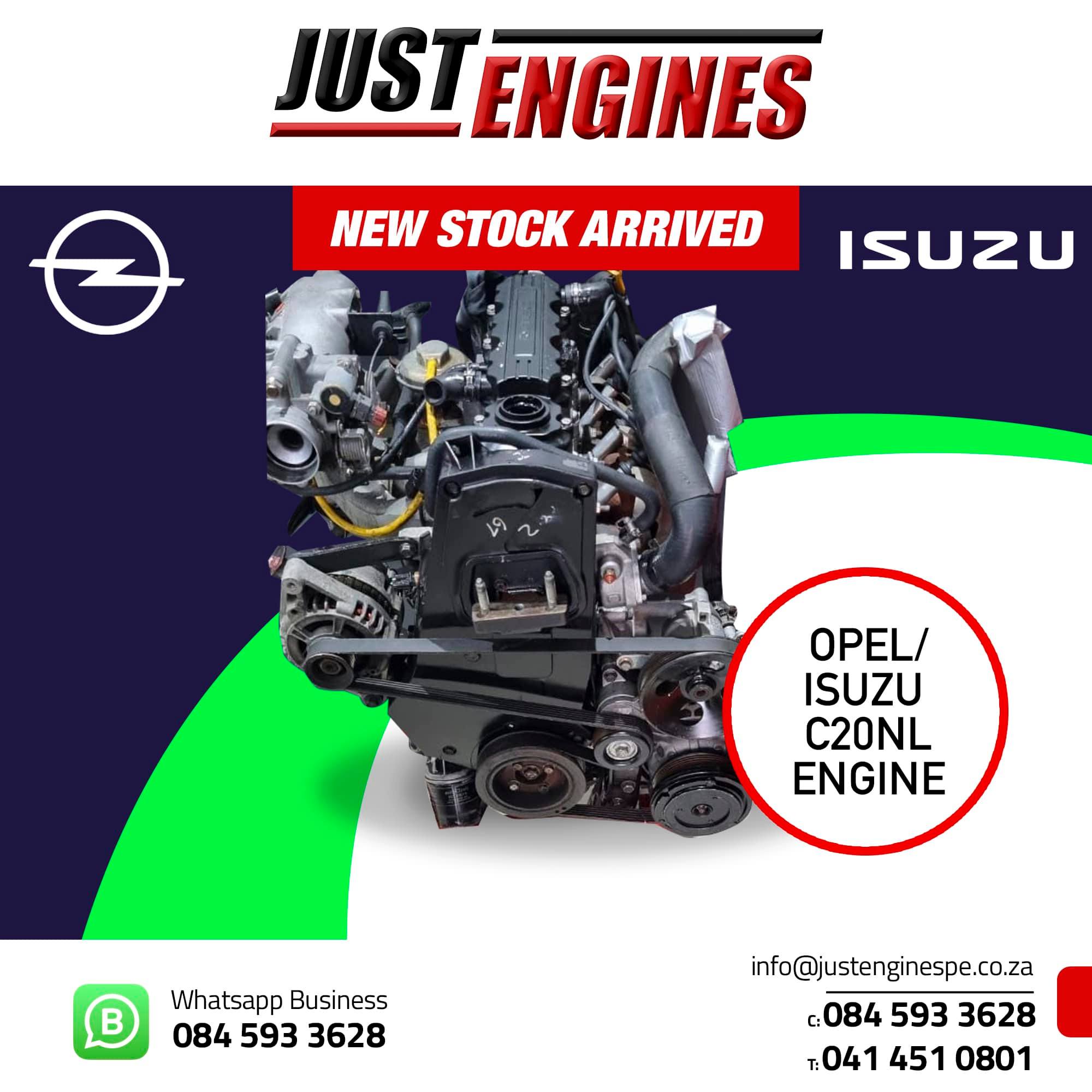 Opel/Isuzu C20NL Engine has just... - Just Engines Warehouse