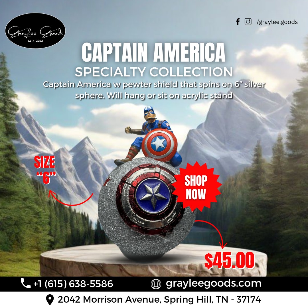 GrayLee - Captain America like you've never seen before! 🦸‍♂️ This ...