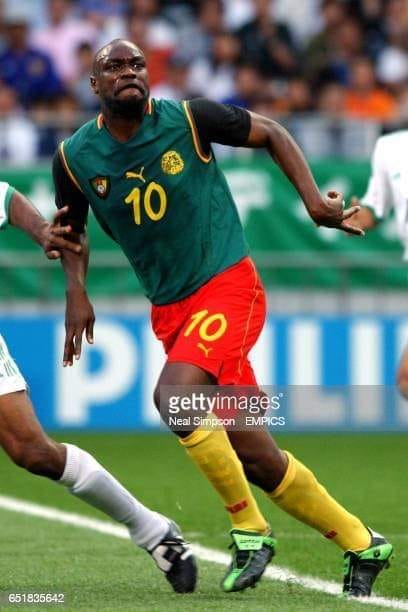 Patrick Mboma. Cameroon. World Soccer Winning Eleven 7