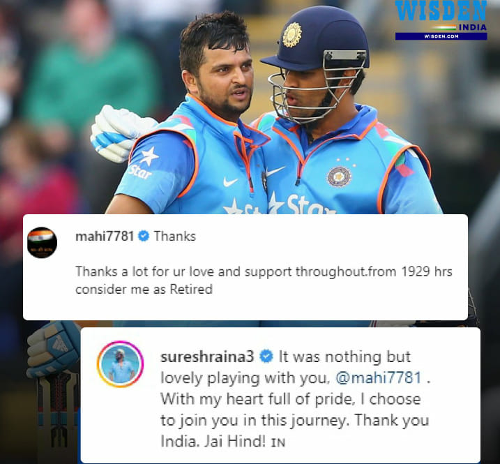 Viral Things - The bond between Suresh Raina and MS Dhoni... | Facebook