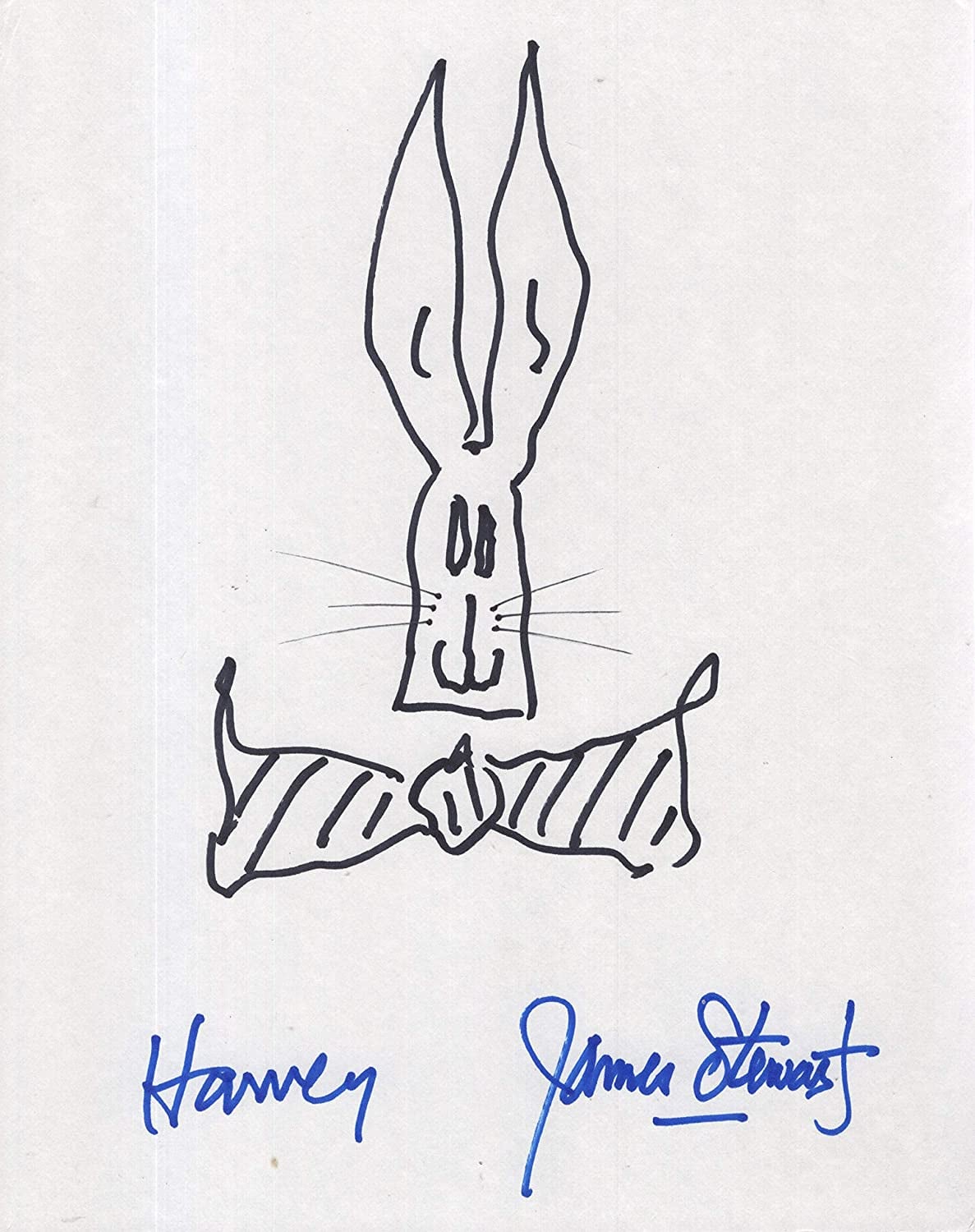 The Jimmy Stewart Museum - Jimmy Stewart enjoyed drawing Harvey, his co ...