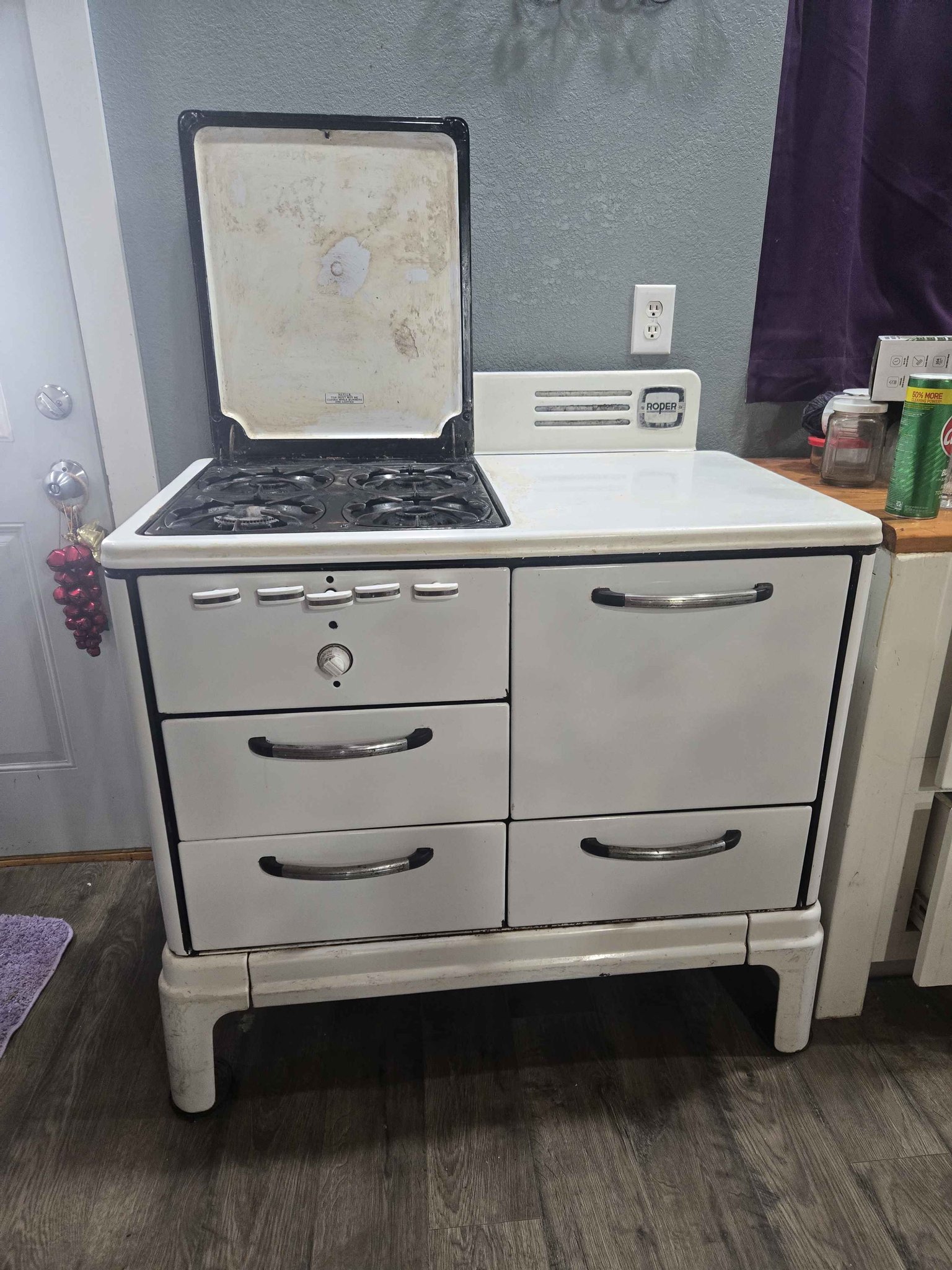Beautiful WORKING Antique Gas Roper Stove - Stoves - Arkansas City ...