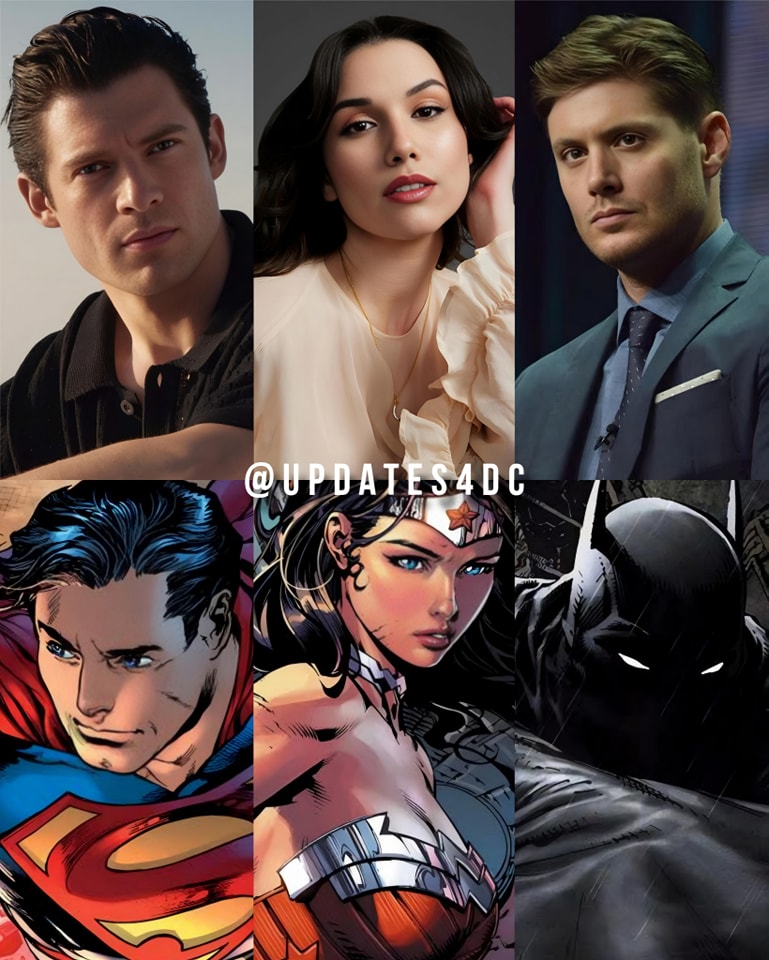 DC Updates - The DCU Trinity: David Corenswet as Superman... | Facebook