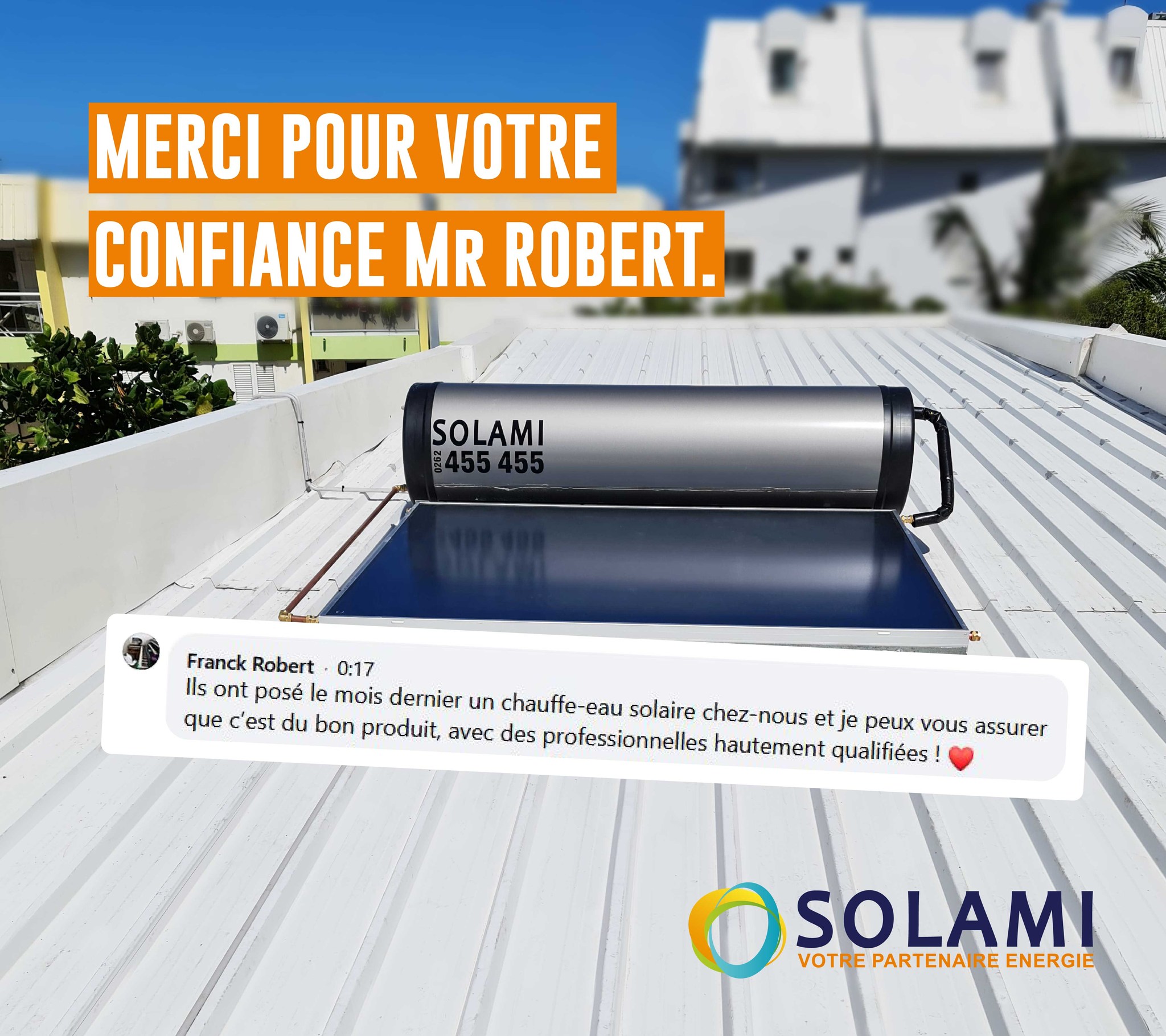 [AVIS CLIENT] Votre... - Solami Installateur Solaire | Facebook
