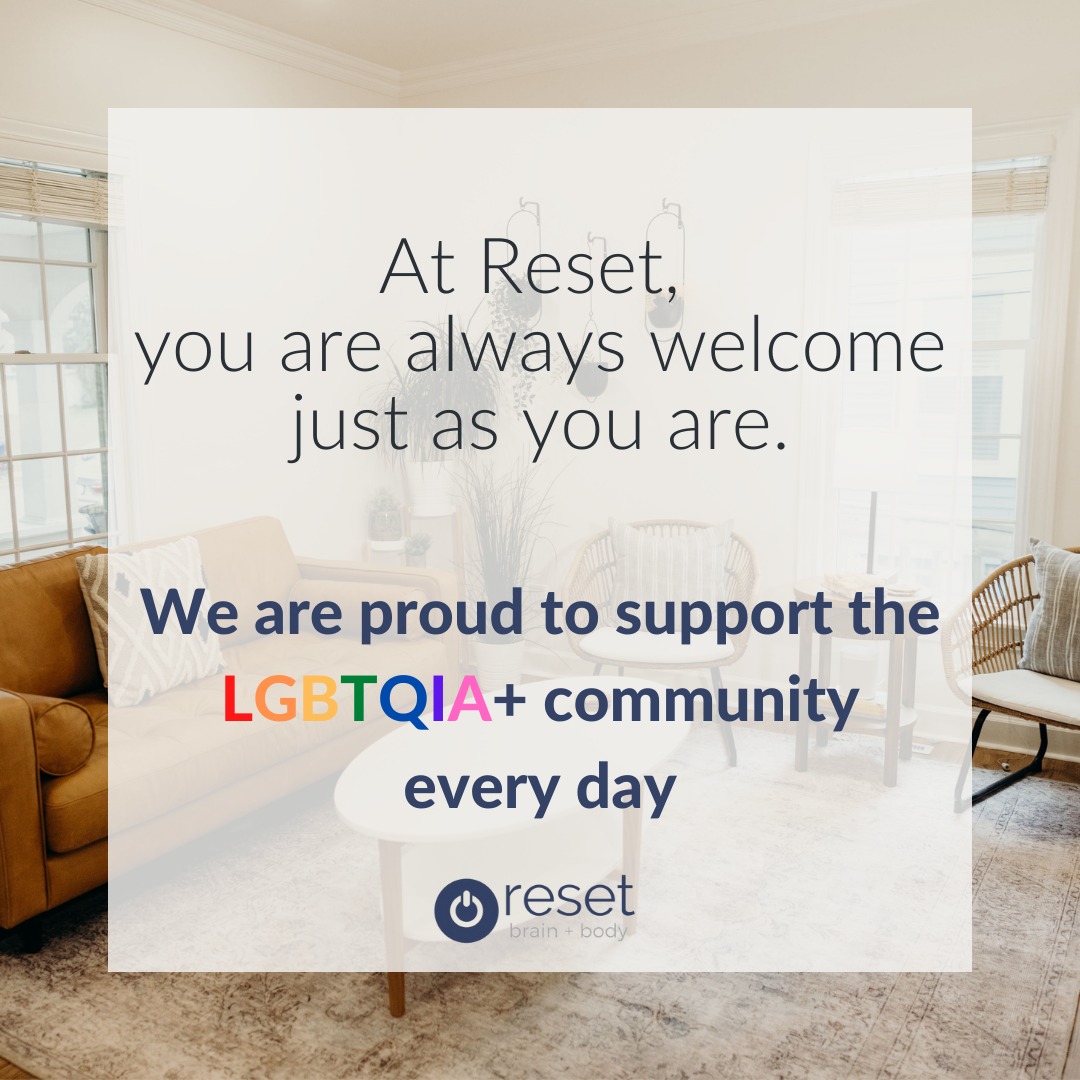 Happy #PrideMonth! We are proud to... - Reset Brain and Body