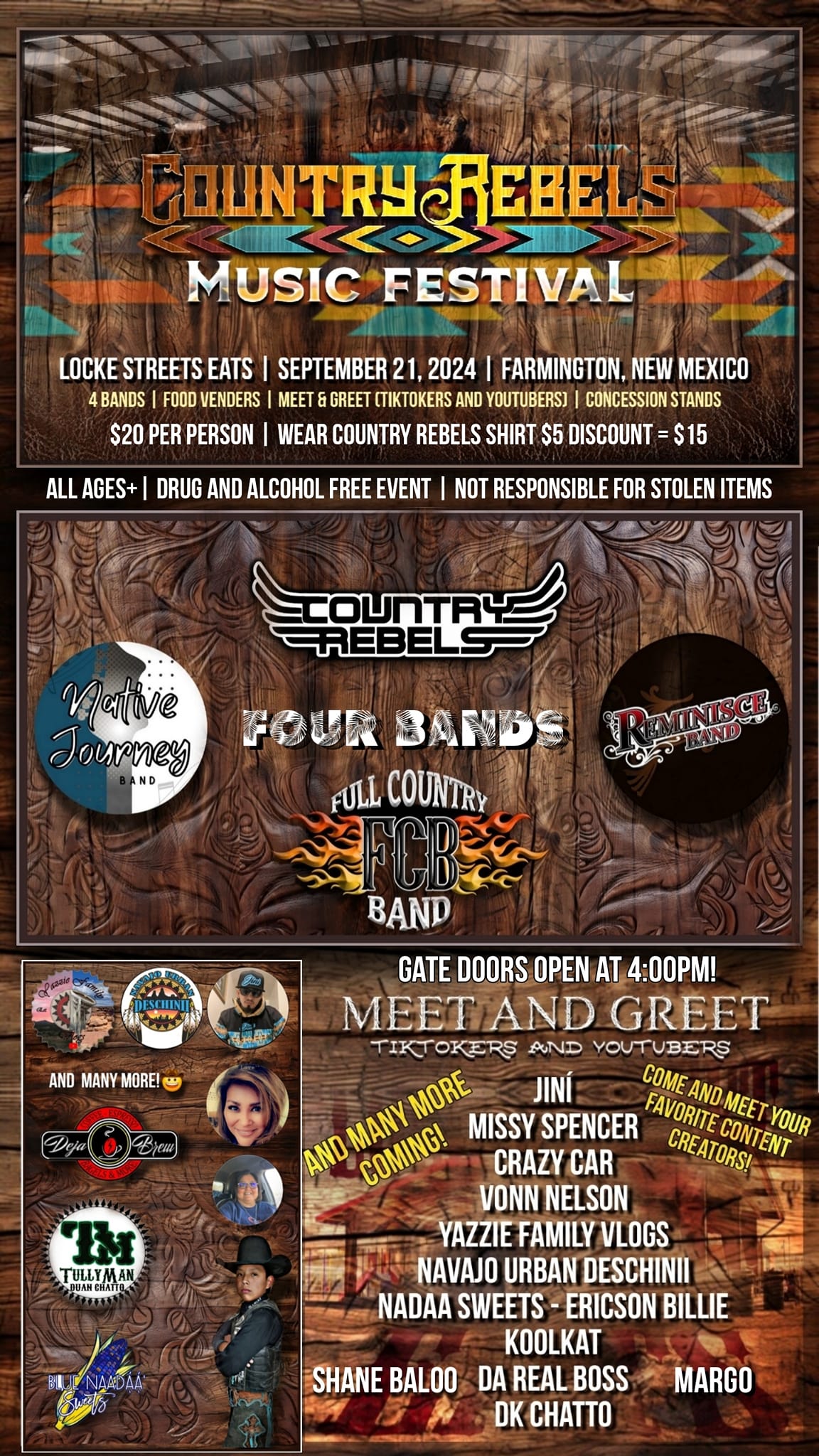 Country - Its Here! Country Rebels Music Festival🤠🔥 On September 21 ...