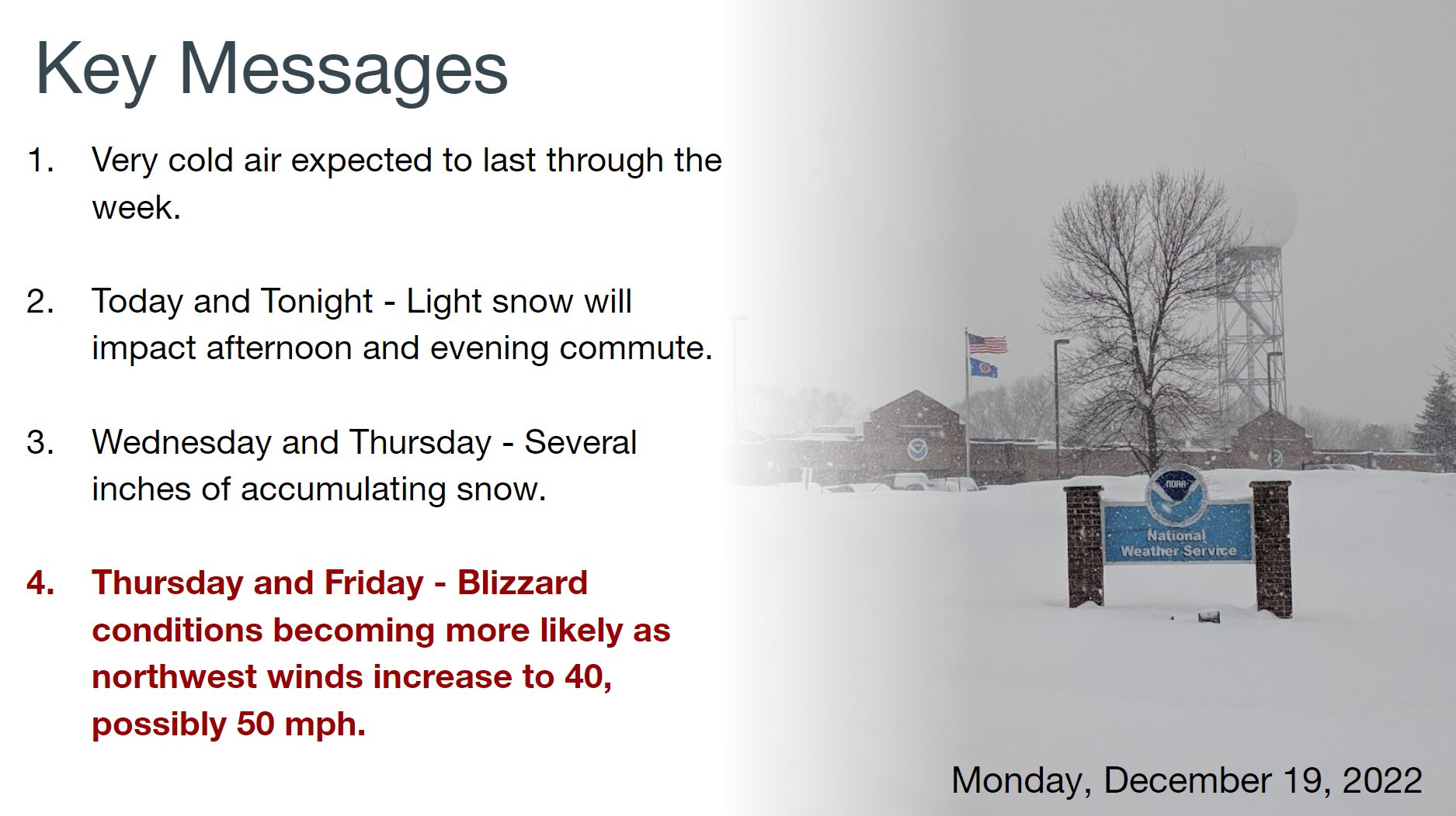 US - We are monitoring what looks to be a potentially dangerous week of ...