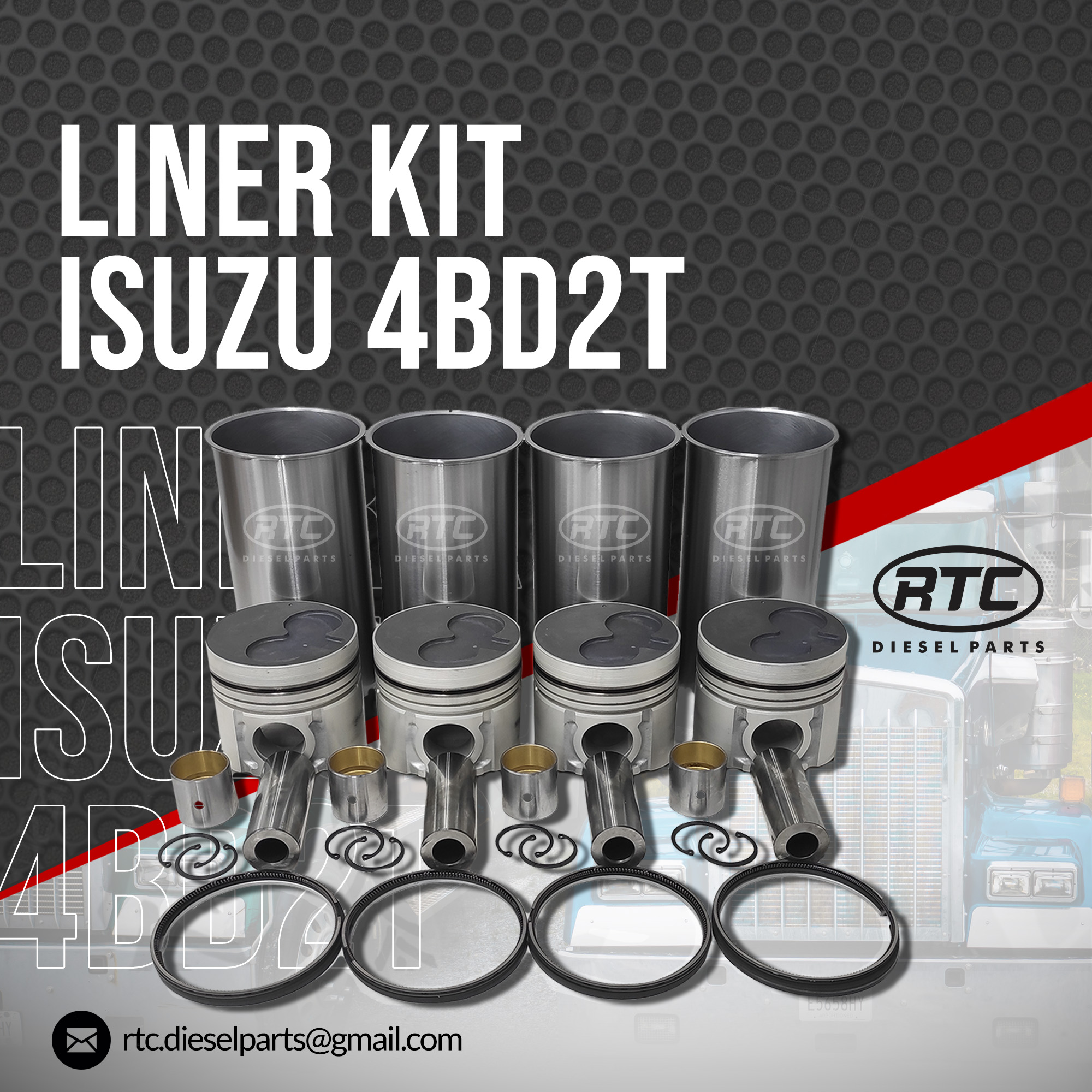 📣 LINER KIT 🚚 ISUZU 4BD2T Somos #RTC... - RTC Diesel Parts | Facebook