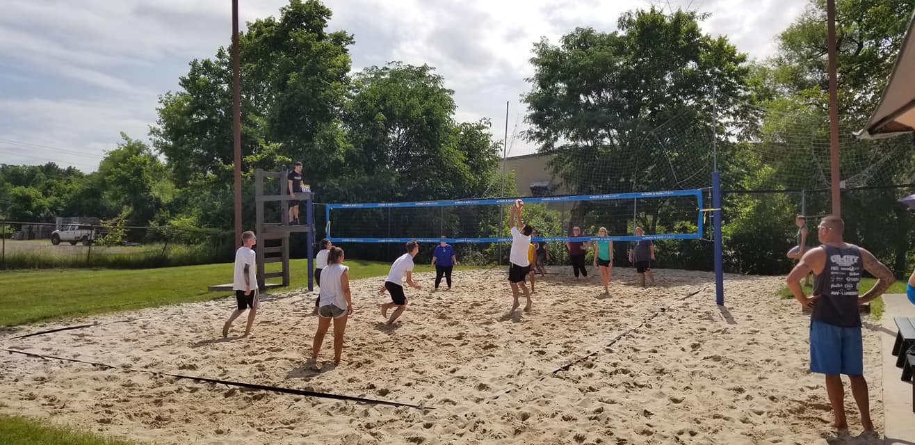 Explosion Sand Volleyball