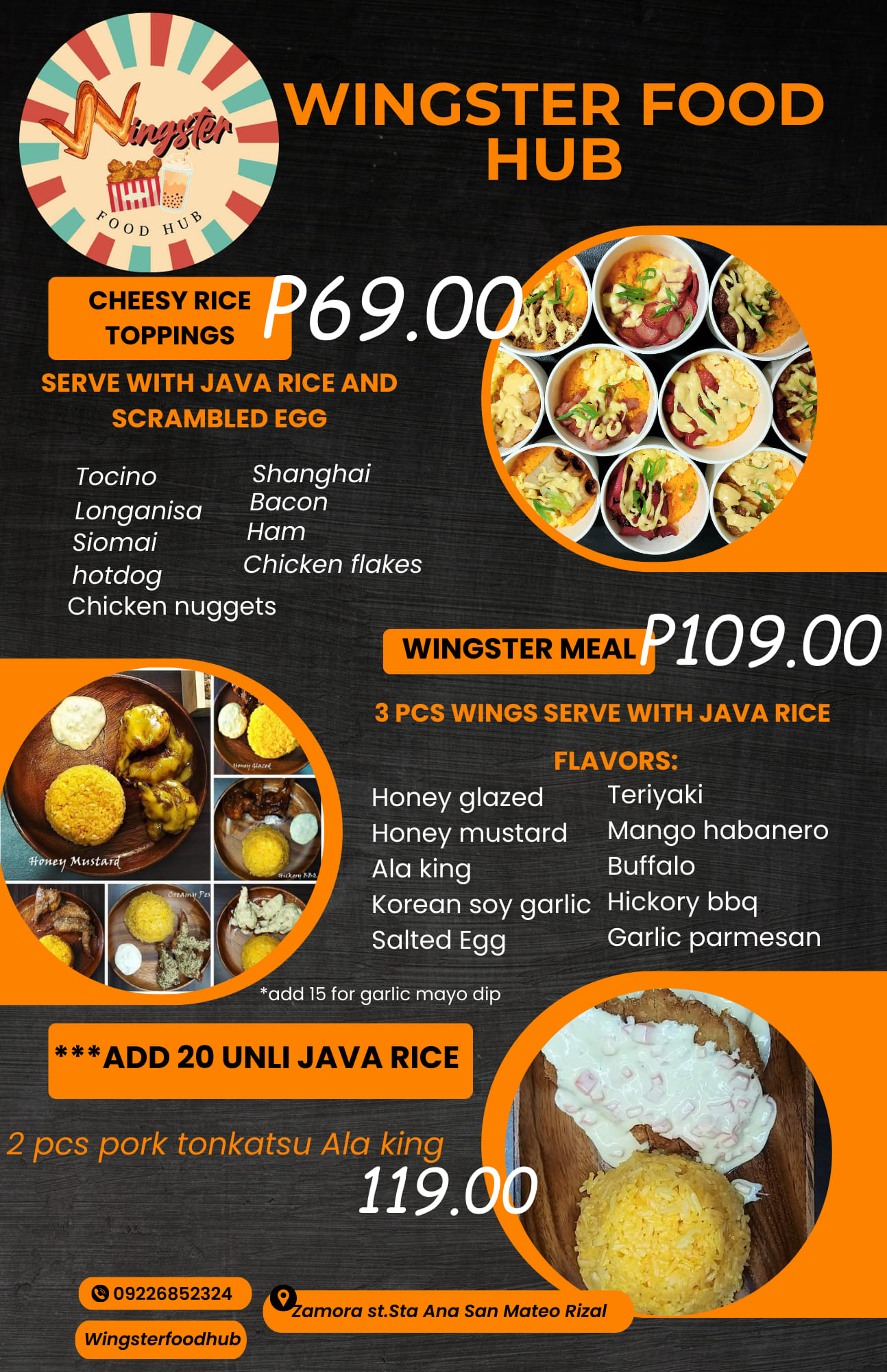 Wingster Food Hub | San Mateo