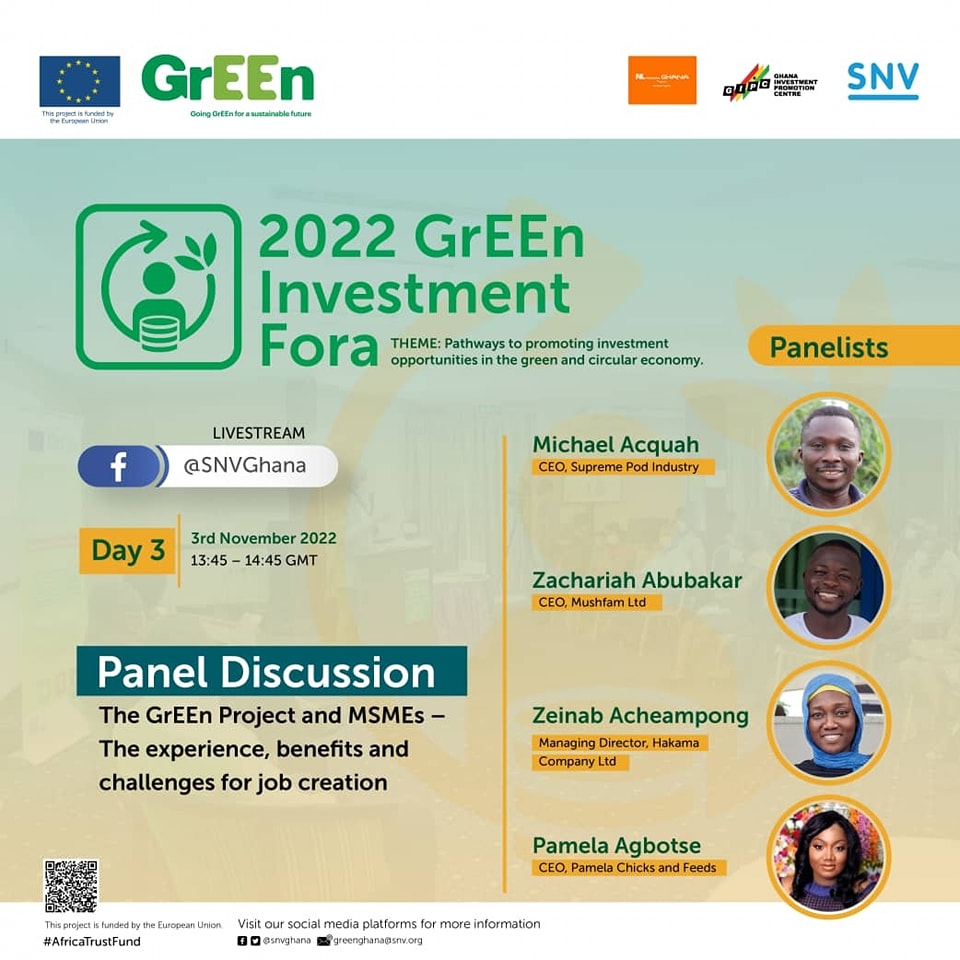 SNV Ghana - Green entrepreneurs that have received support from our # ...