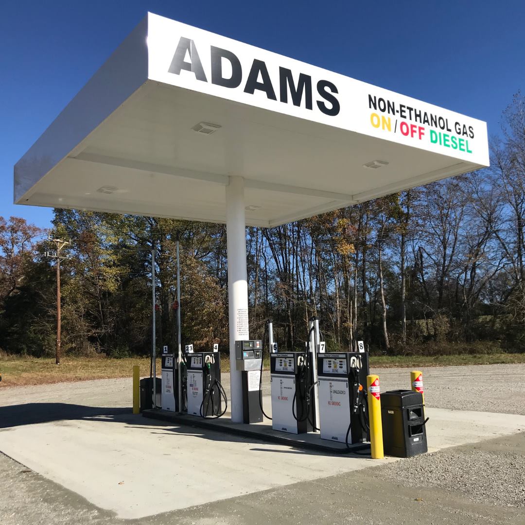 Adams Oil Co - An easy way to increase your MPG? Fill up...