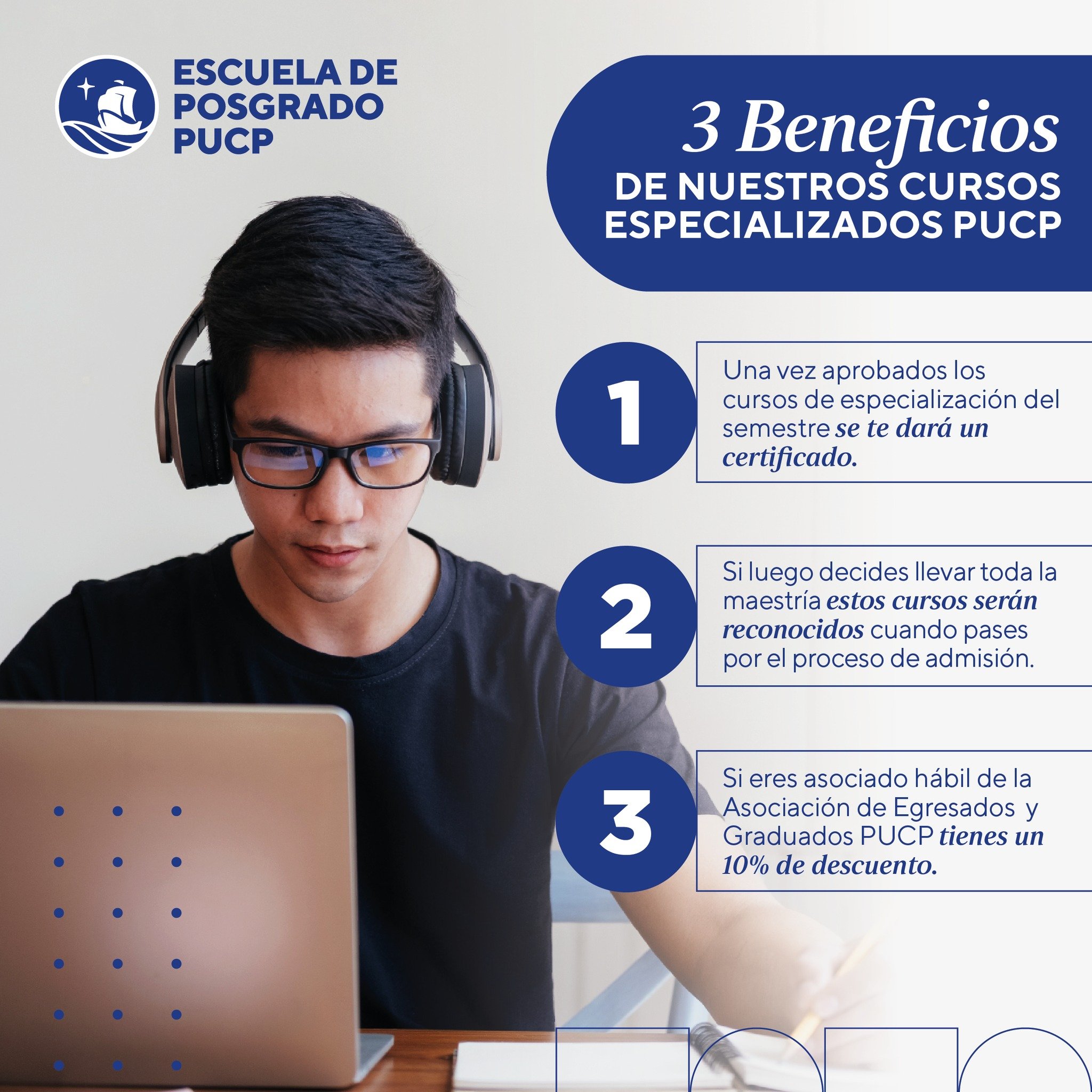 #CursosEspecializados | ¡Conoce... - Escuela de Posgrado PUCP | Facebook