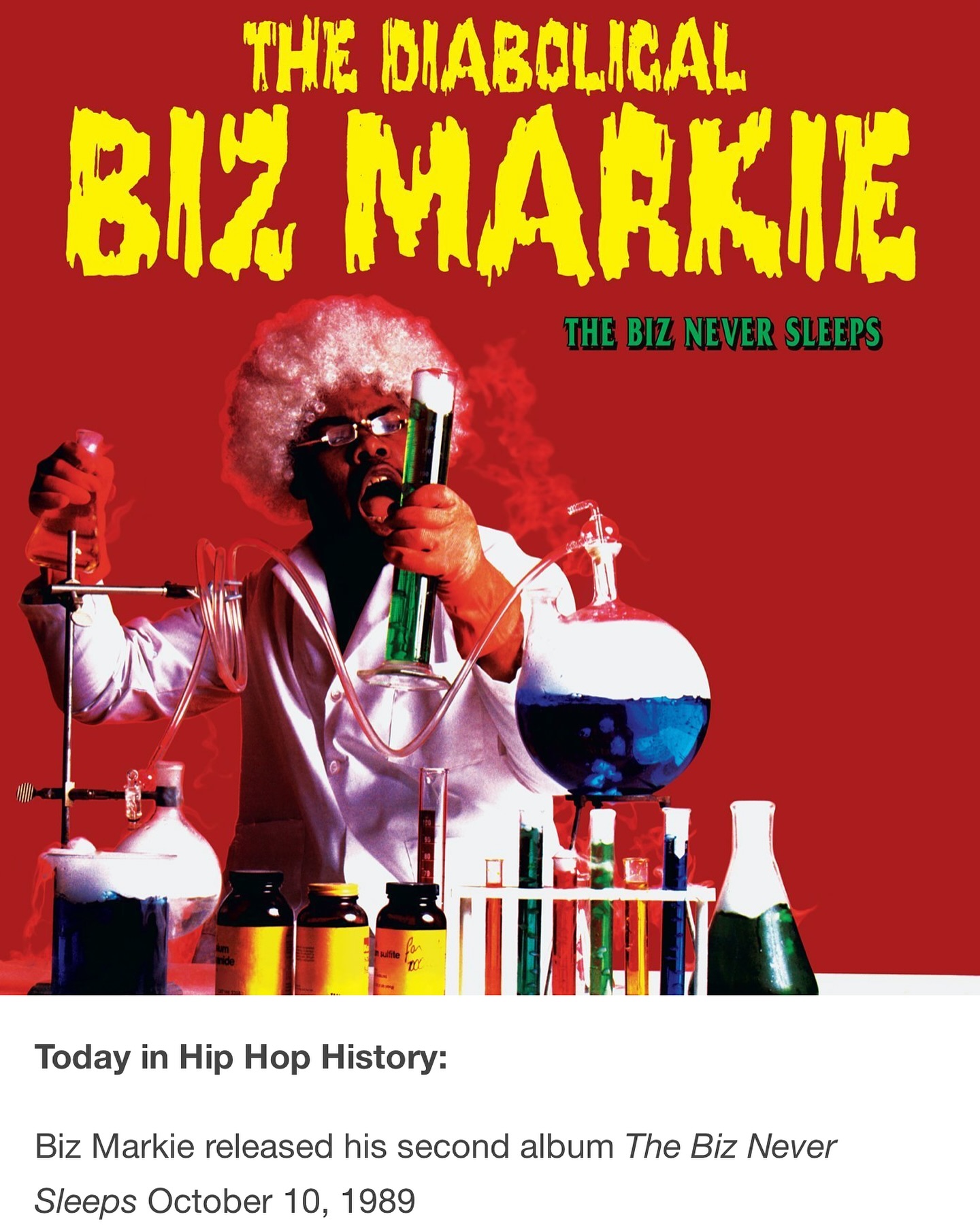 The Biz Never Sleeps” is the second studio album by