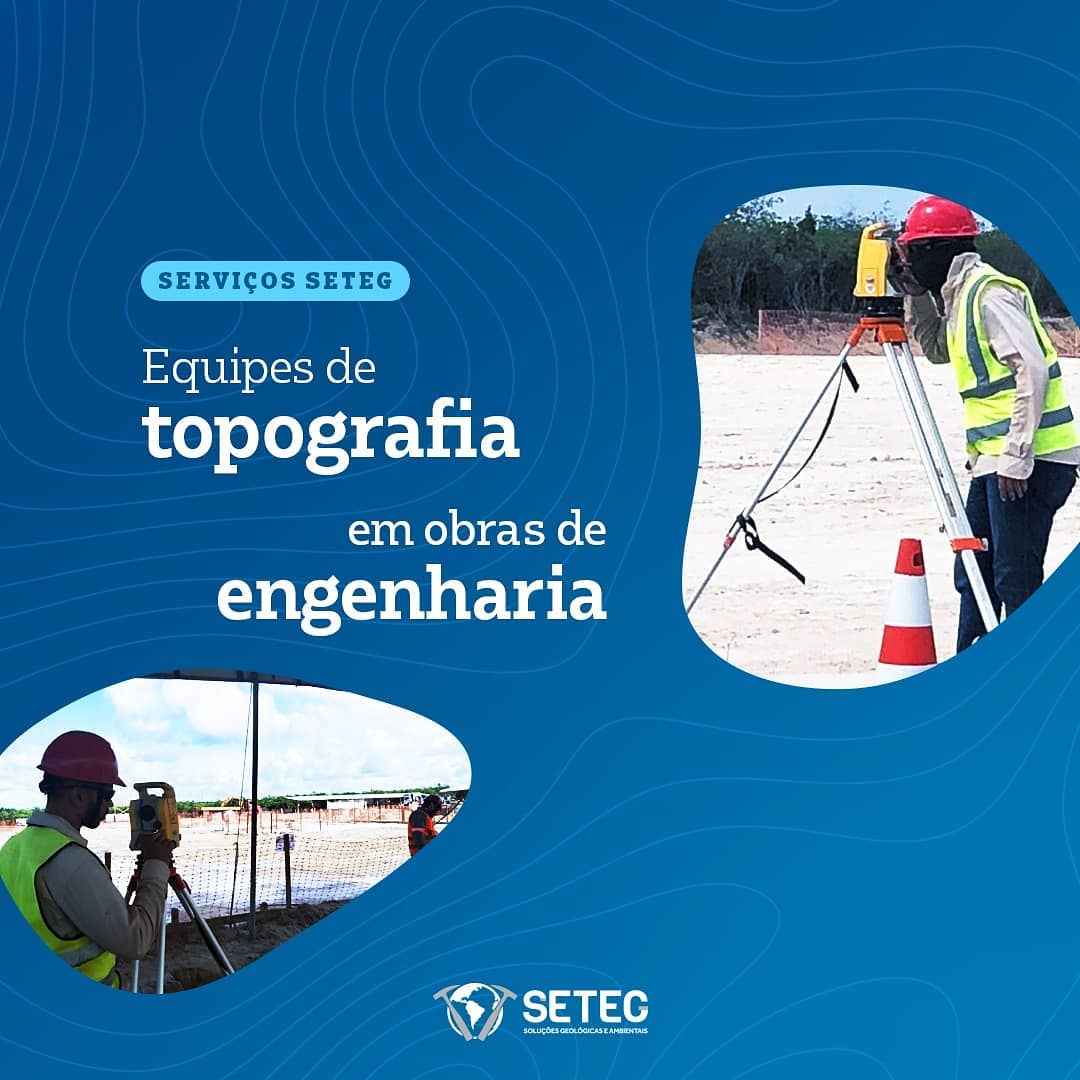 👉 Em obras de... - SETEG - Soluções Geológicas e Ambientais