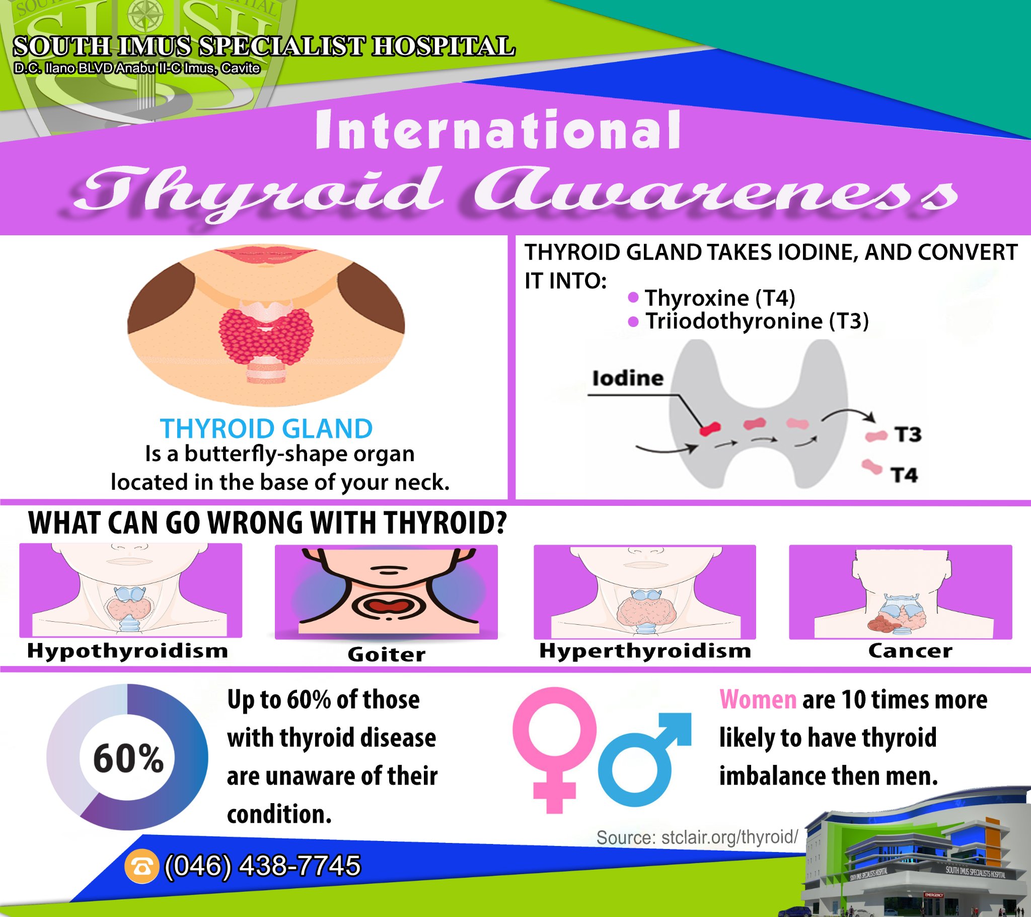 South - We celebrate International Thyroid Awareness Week every Last ...