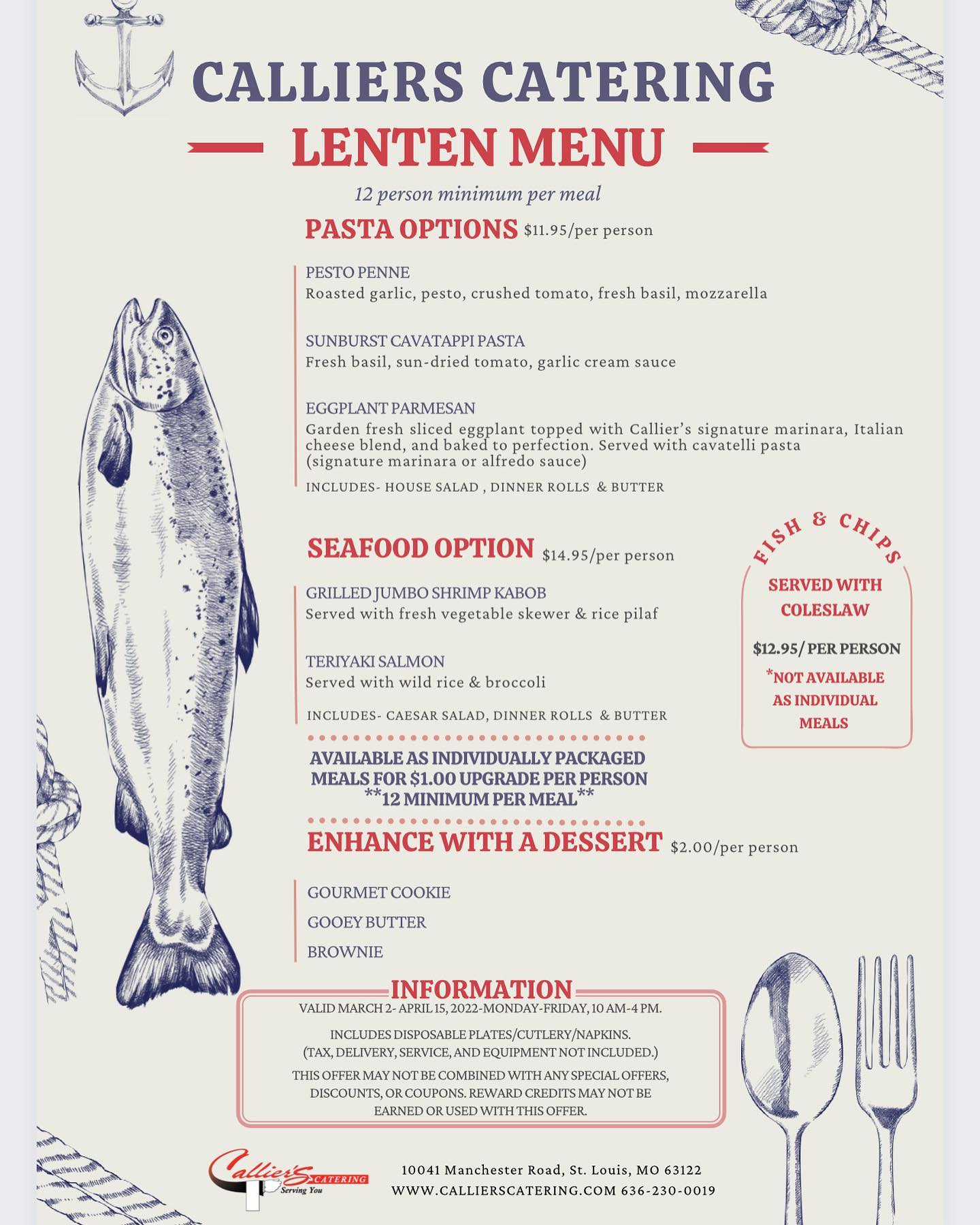 Callier's Catering | St. Louis MO