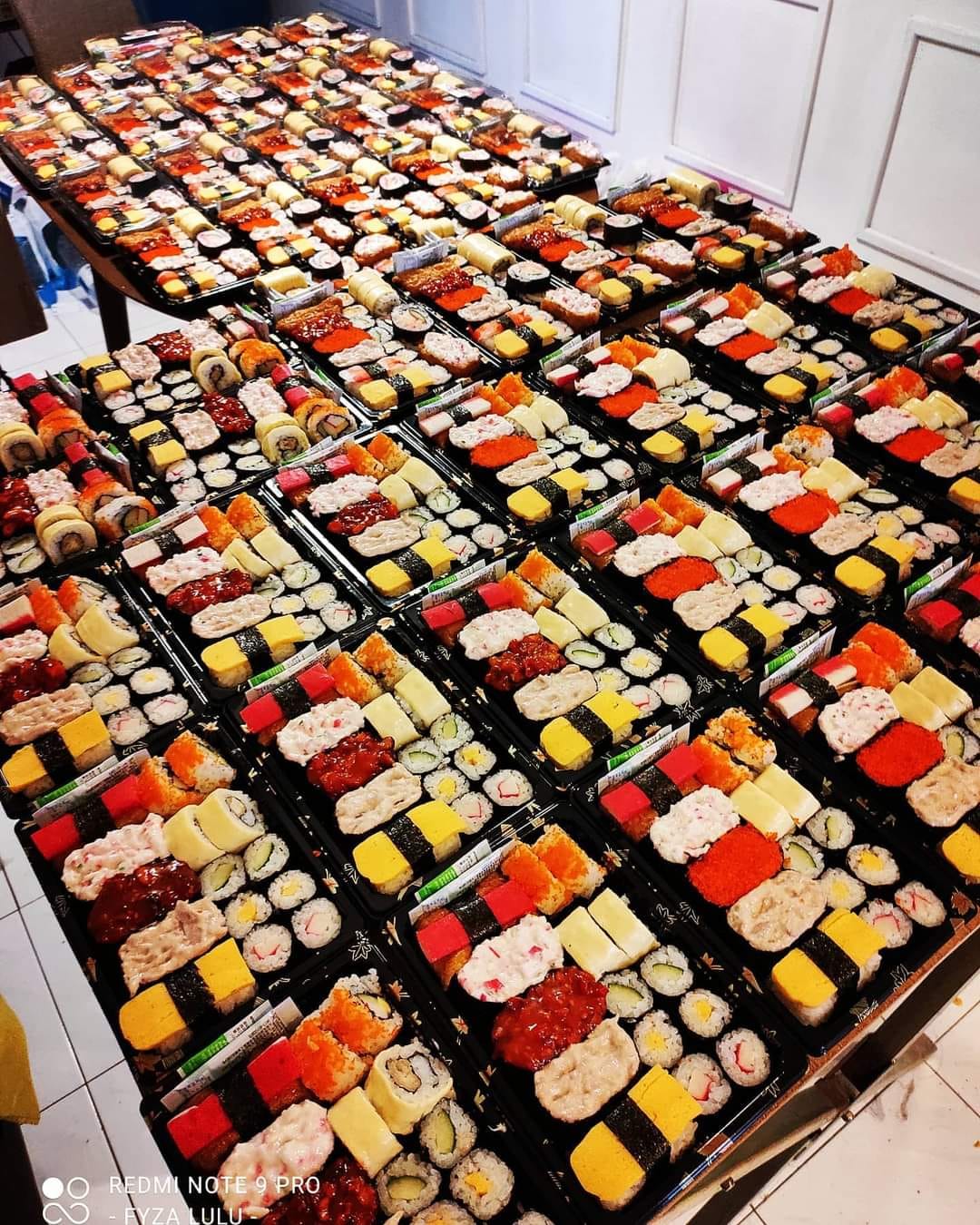 Samurai Sushi Kluang - Open Order Sushi ISNIN (22/3/2021) RM22/box ...