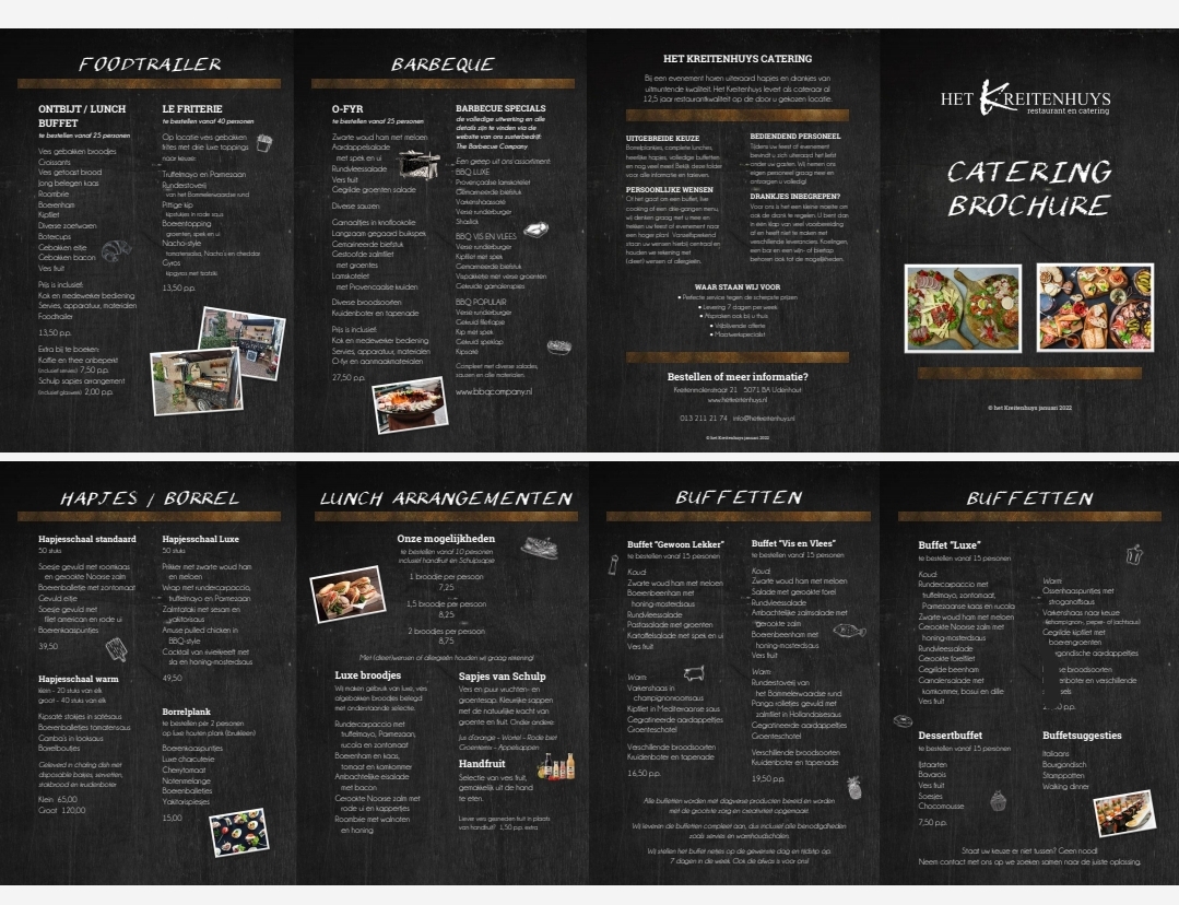 Het - 📫CATERING BROCHURE 📫 Wist u dat wij een nieuwe folder hebben voor ...