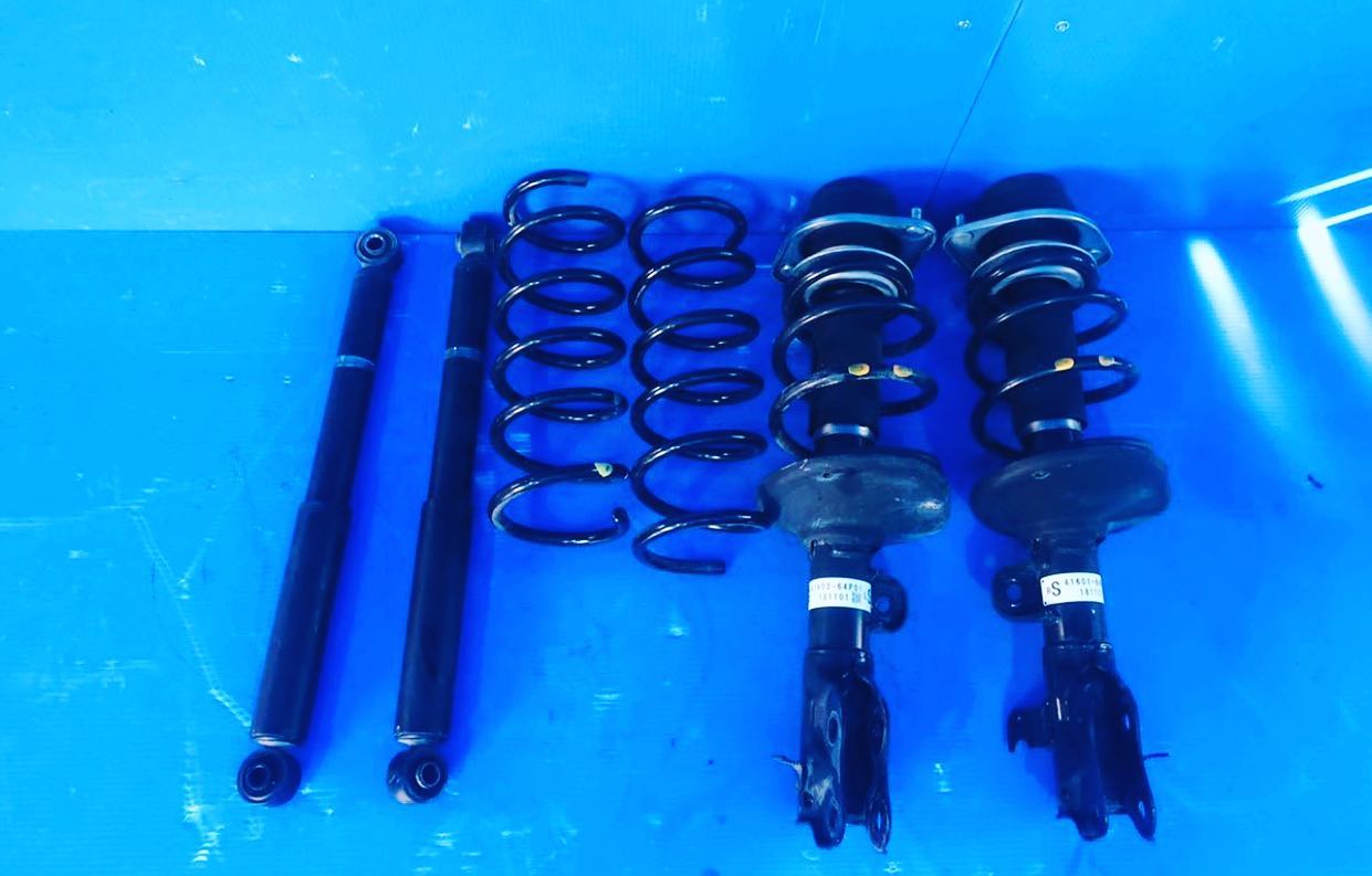 スズキエブリイDA17V 純正サスペンション ストラット FR/RRセット走行