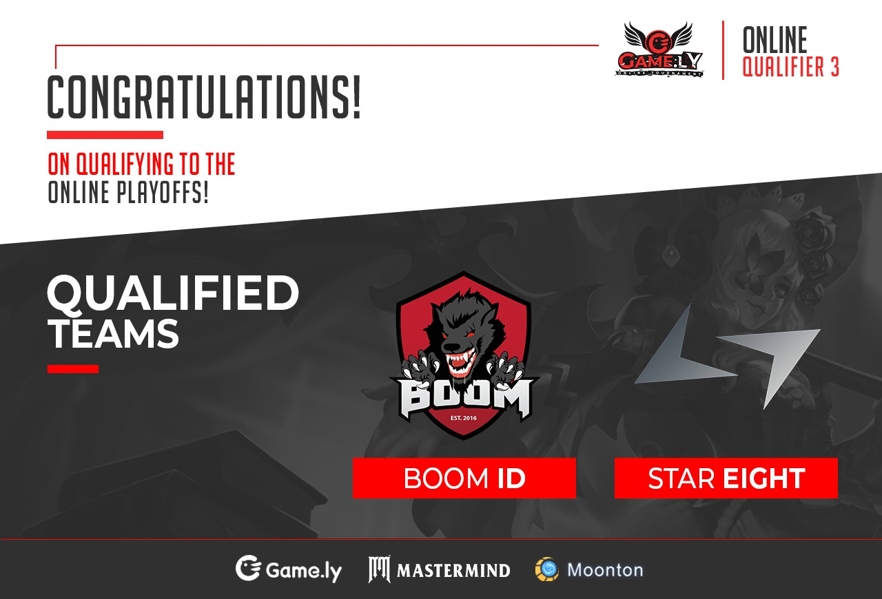 ARK Initiative - Qualifier 3 telah selesai! Well played untuk BOOM.ID ...