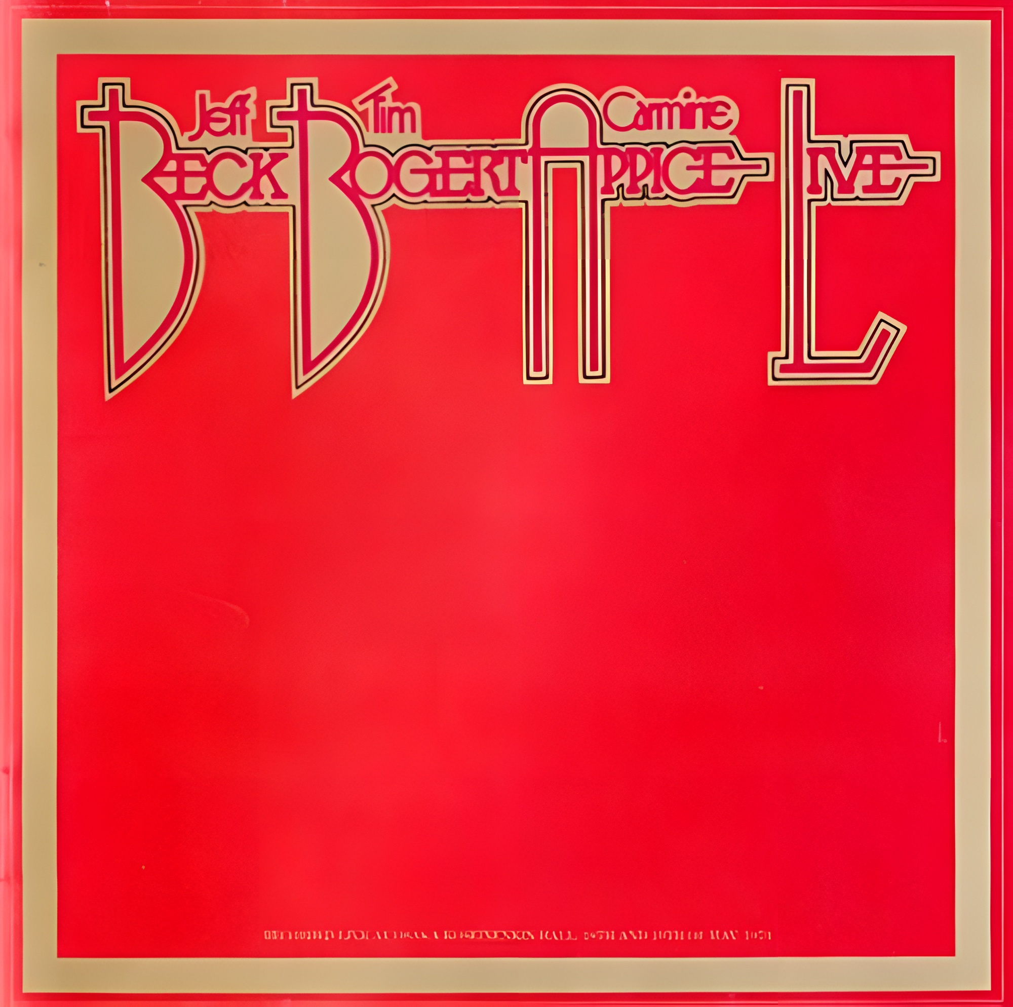 BECK, BOGERT & APPICE IN CONCERT - 1973