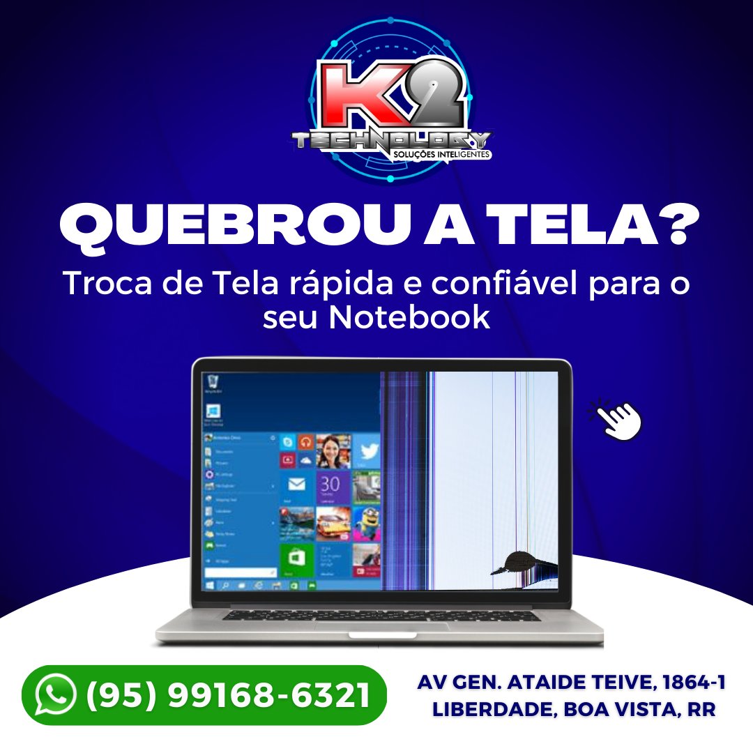 K2 Technology - Notebook com Defeito? Somos a empresa...