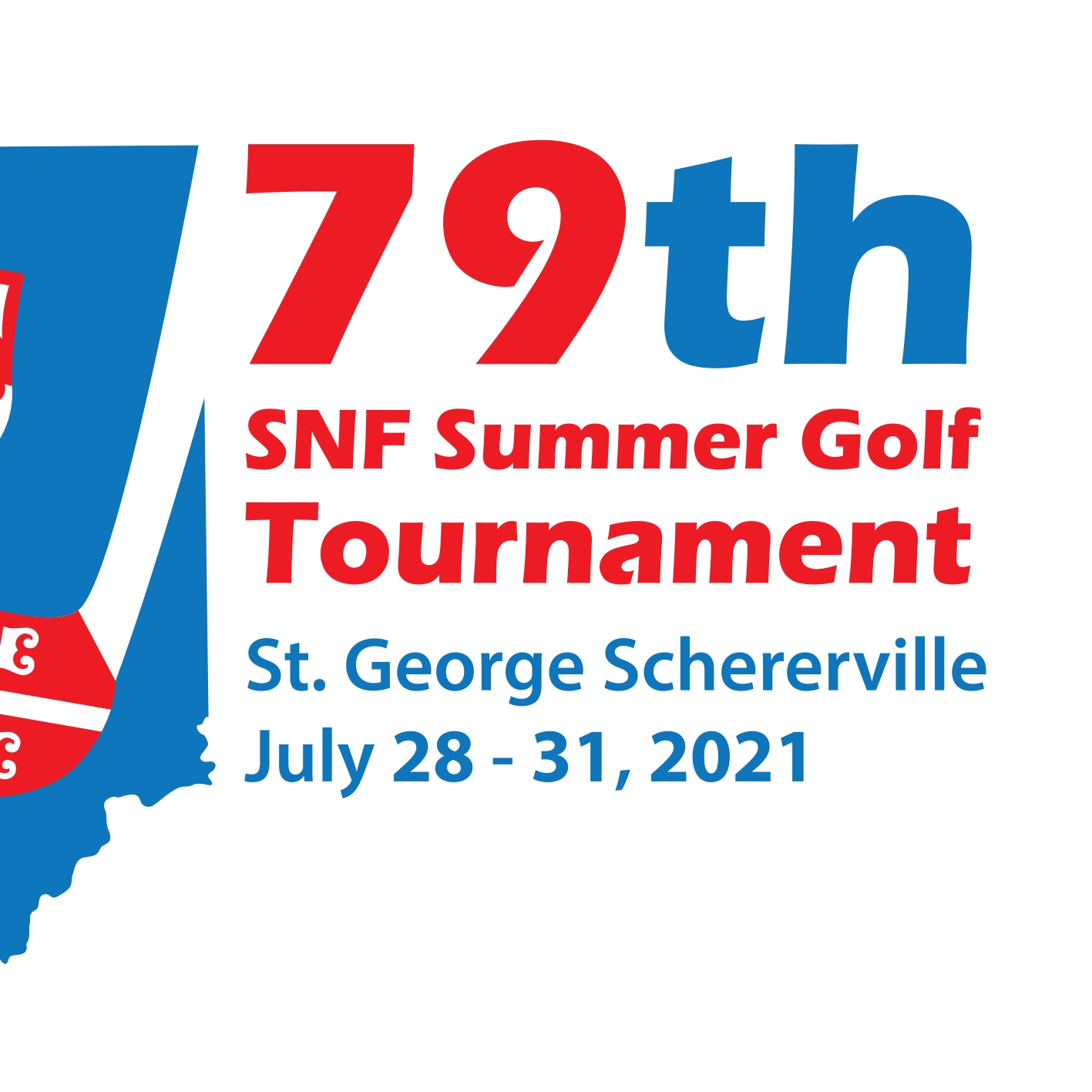 SNF Summer Golf - The photo backdrop, located in the...