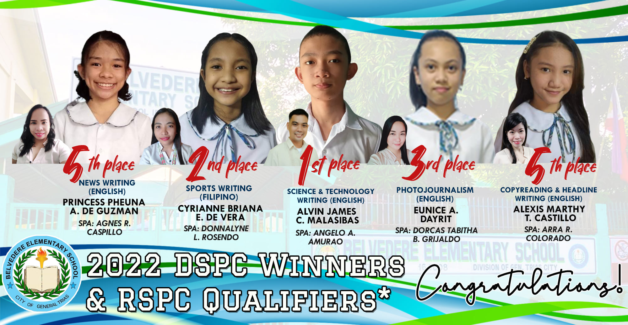 DepEd Tayo Belvedere ES - General Trias City - Congratulations to ...