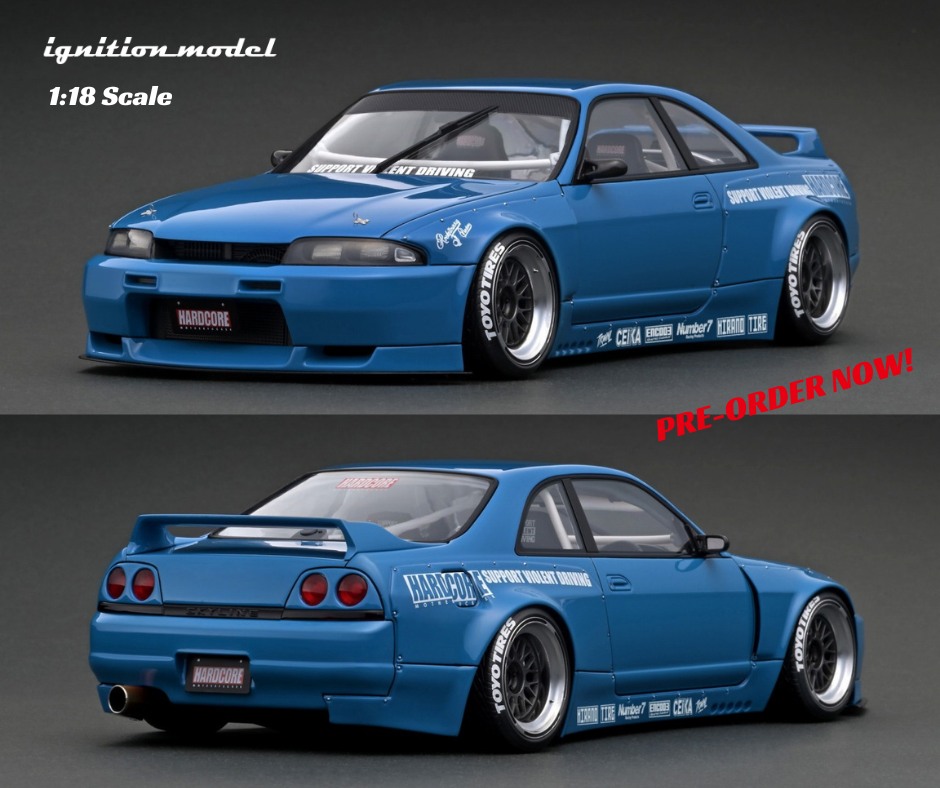 Nakai-san's RWB 930 STELLA ARTOIS in 1/18 scale is now available