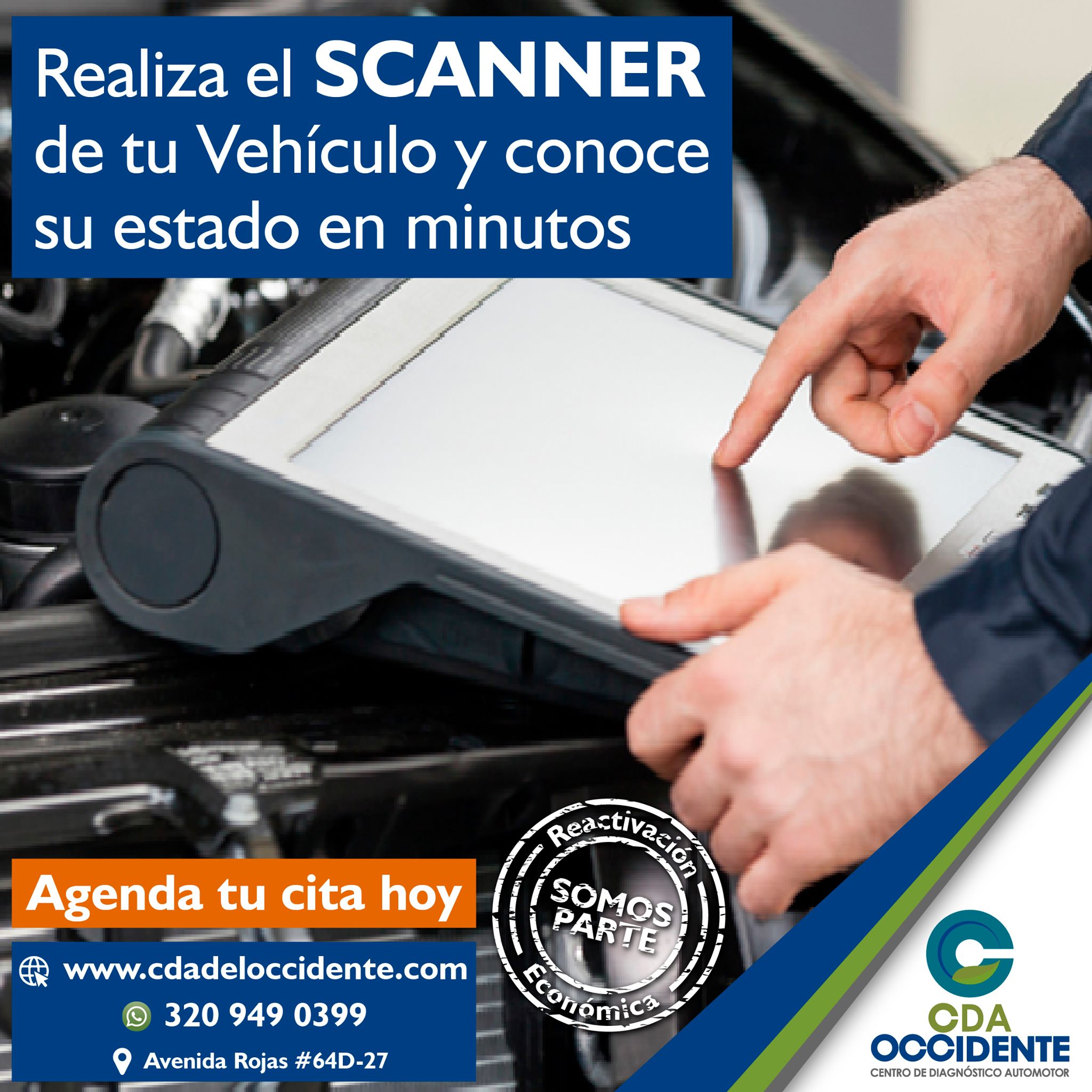 CDA DEL OCCIDENTE S.A. - El servicio de Scanner ayuda a detectar fallas ...