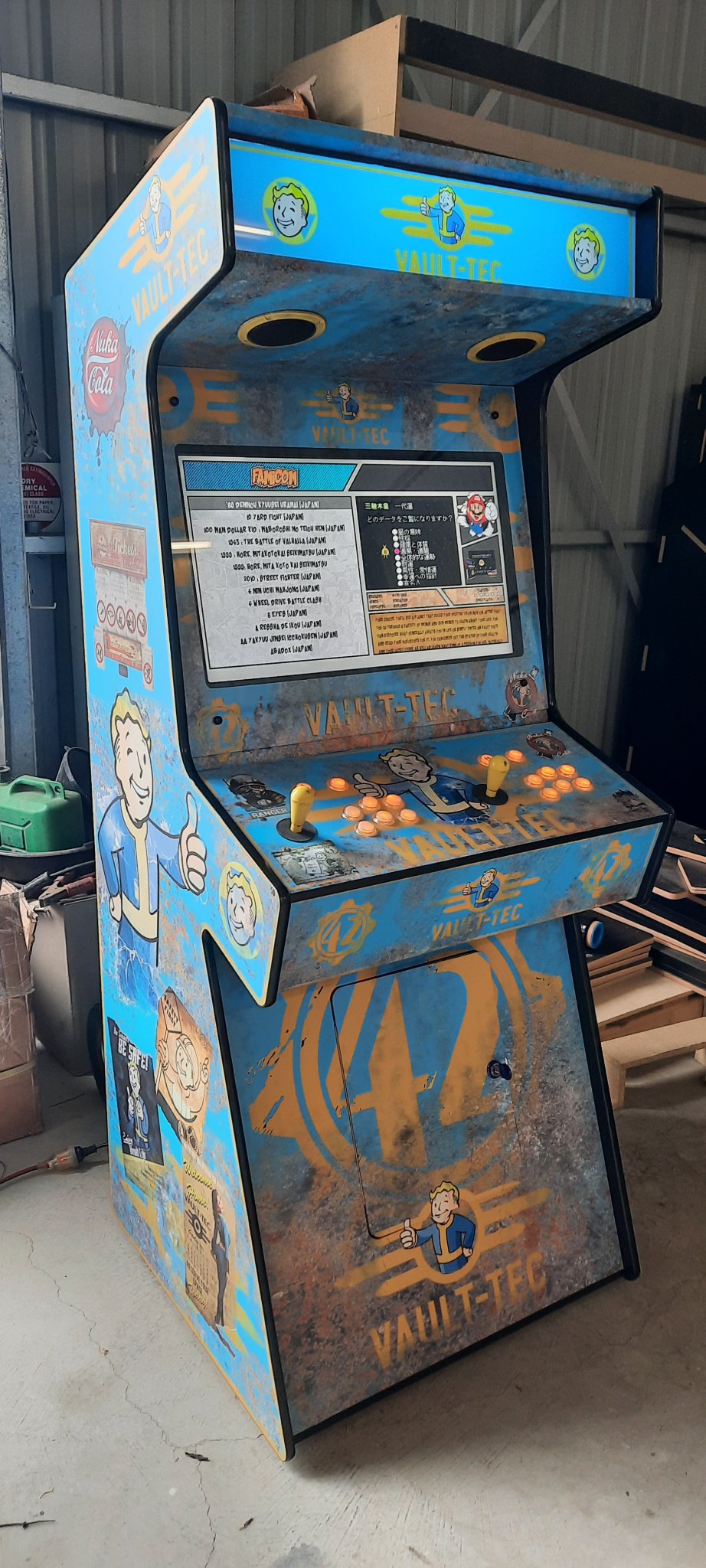 A 1 off custom Fallout / Vault Tec... - 1up gaming and arcade | Facebook